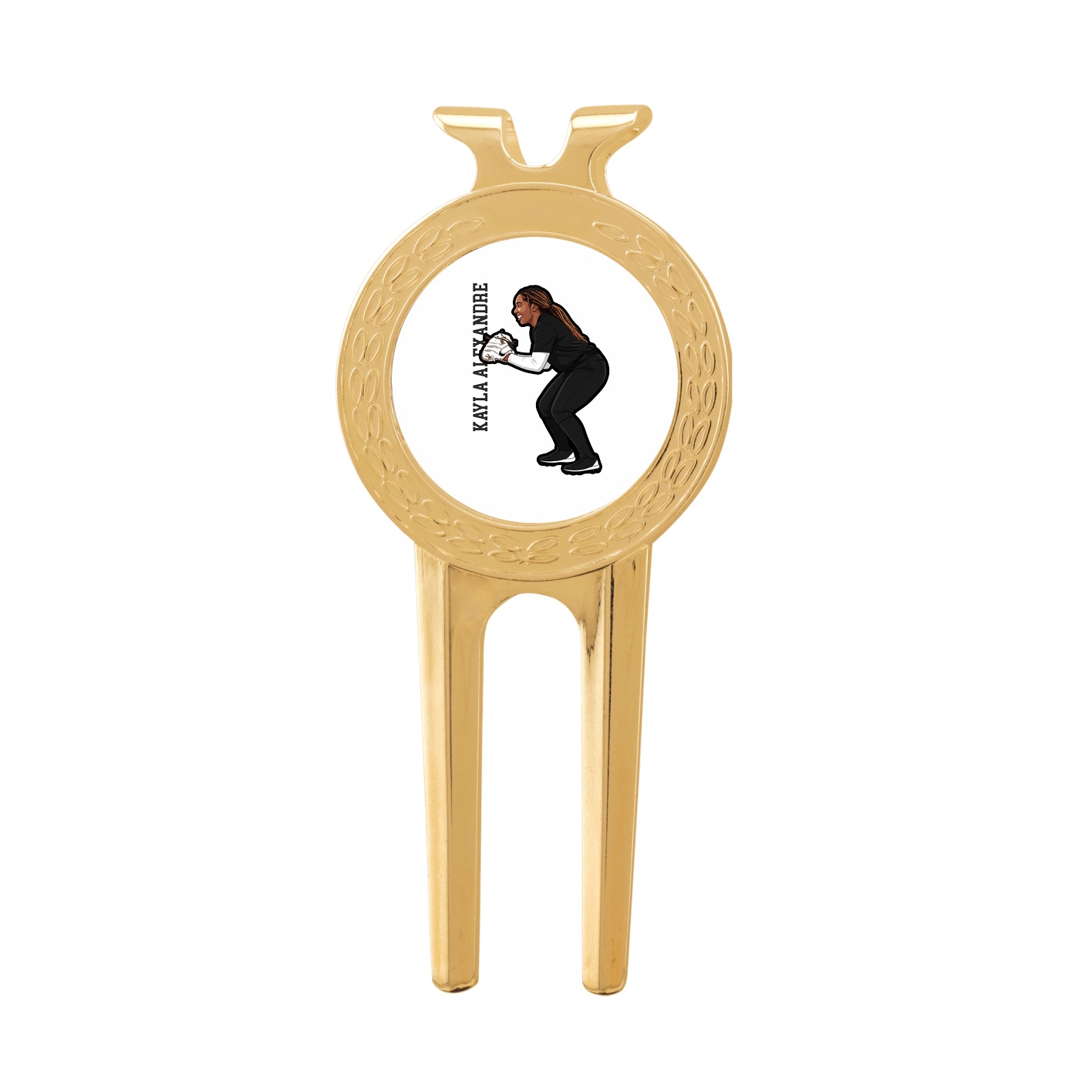 Divot Tool with Ball Marker — Name Vertical in Classic