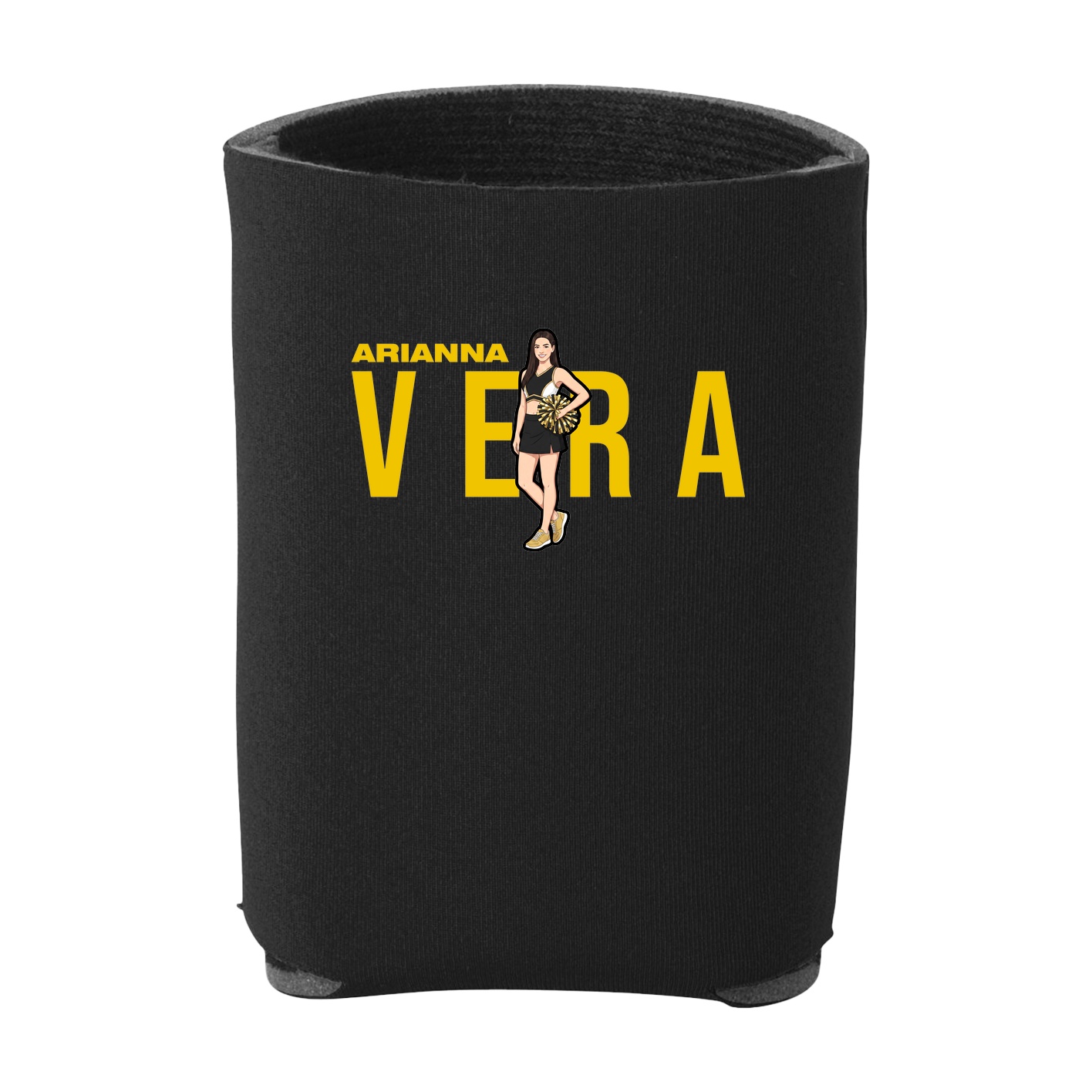 Can Holder — Player Name in Black