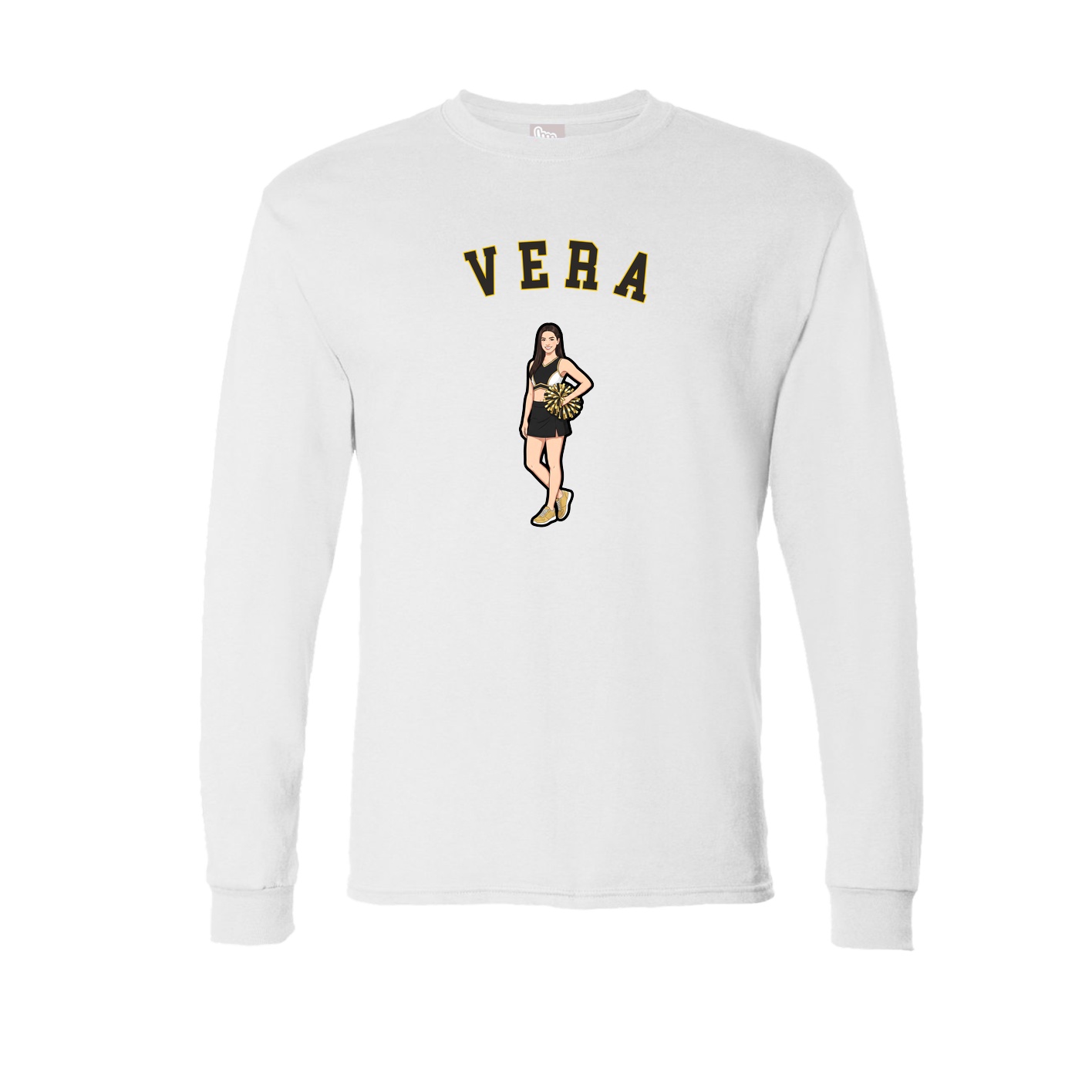 Long Sleeve Tee — Shirsey Arch in White