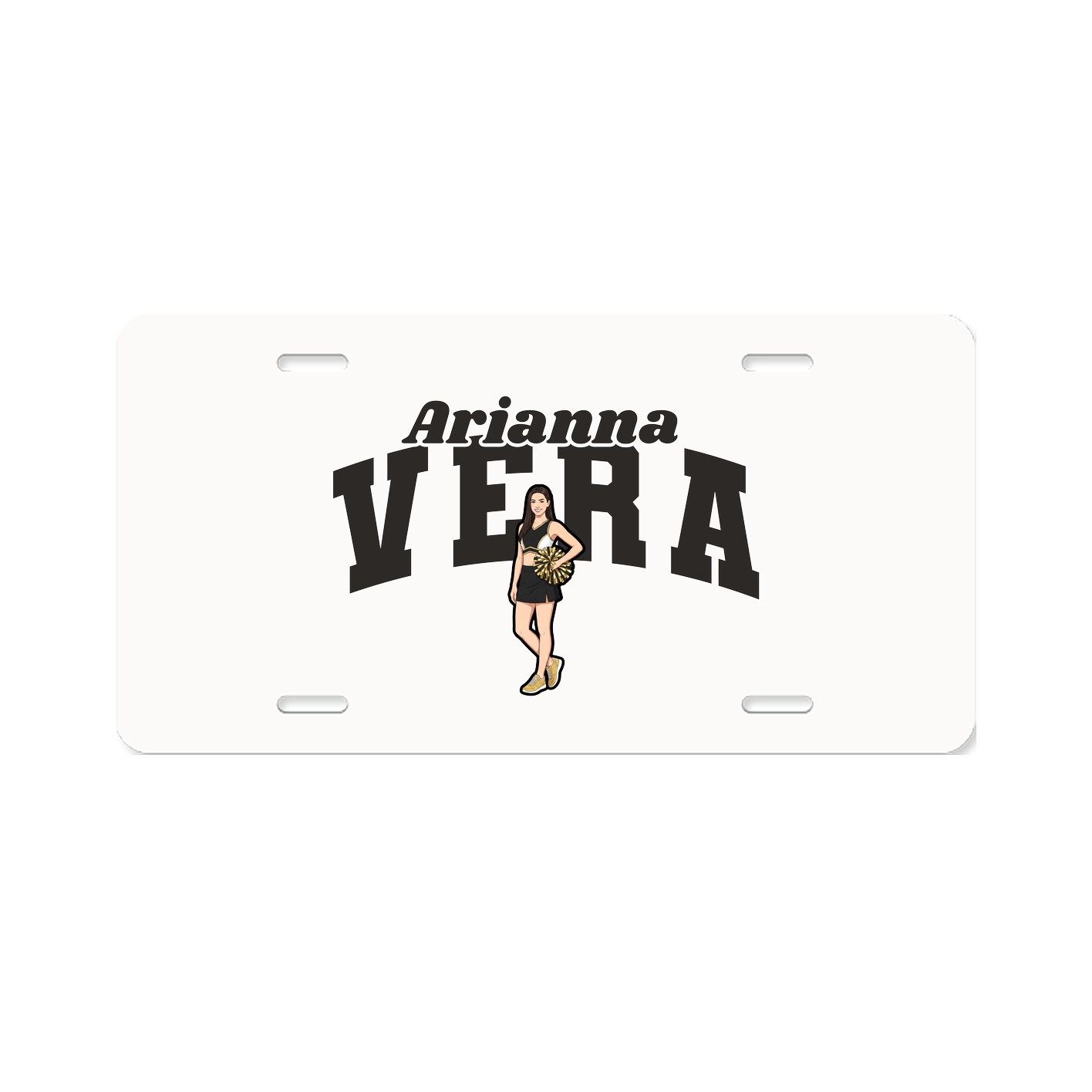 License Plate — Signature Arch in Classic