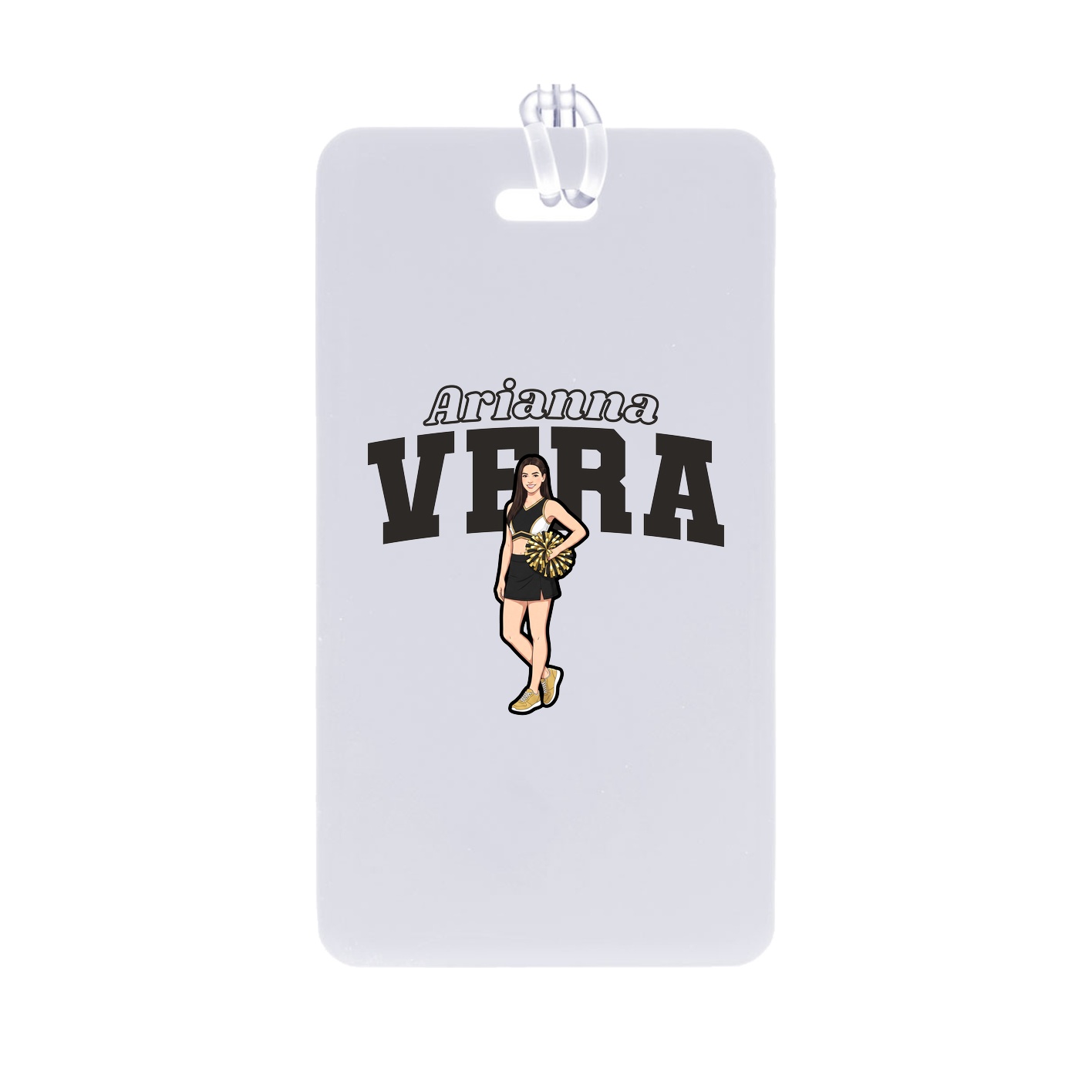 Bag Tag — Name Arch in Classic