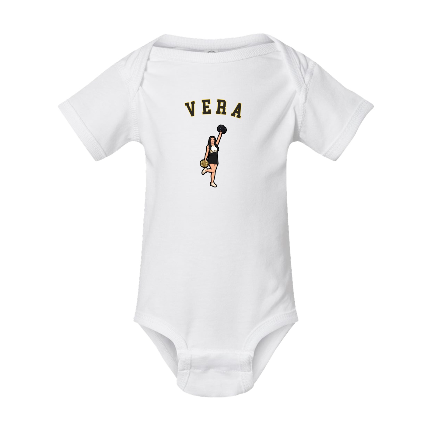 Baby Onesie — Shirsey Arch in White