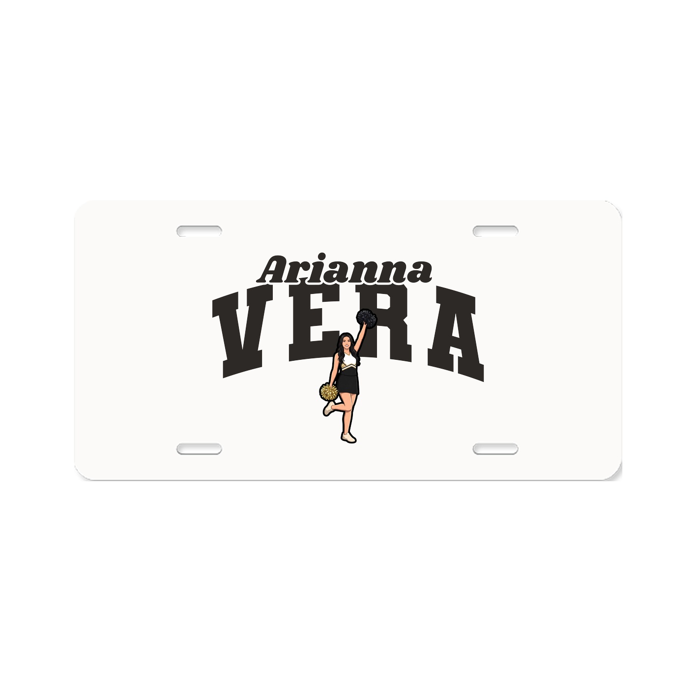 License Plate — Signature Arch in Classic