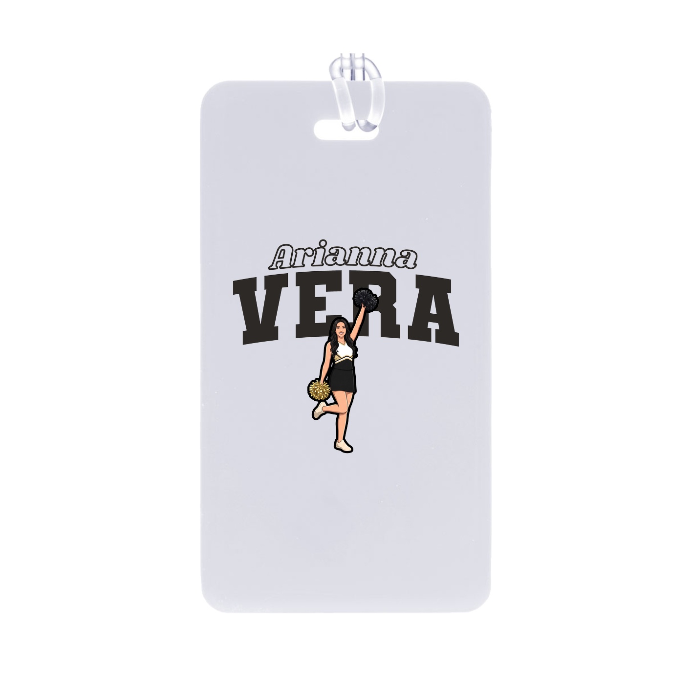 Bag Tag — Name Arch in Classic