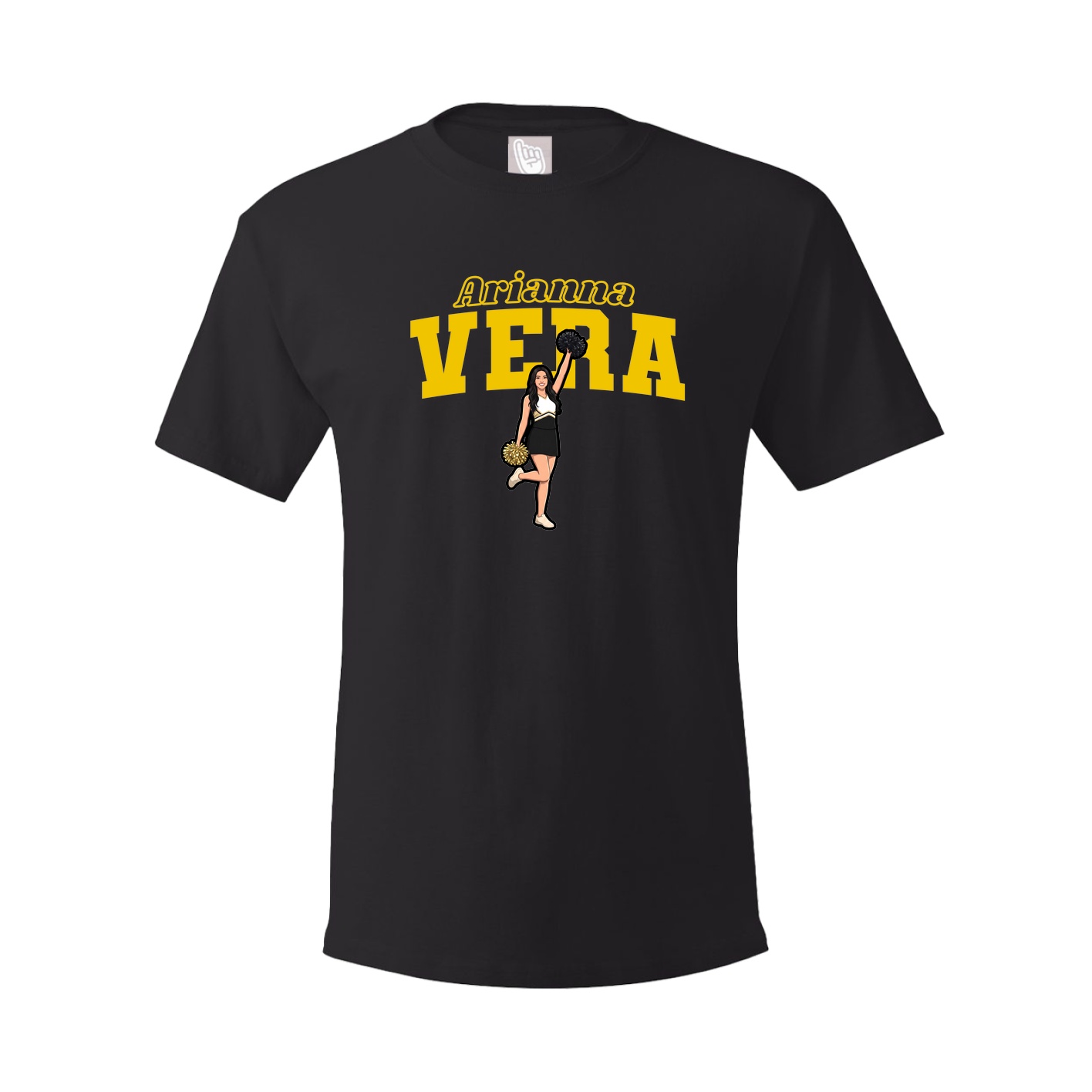 Tee — Name Arch in Black