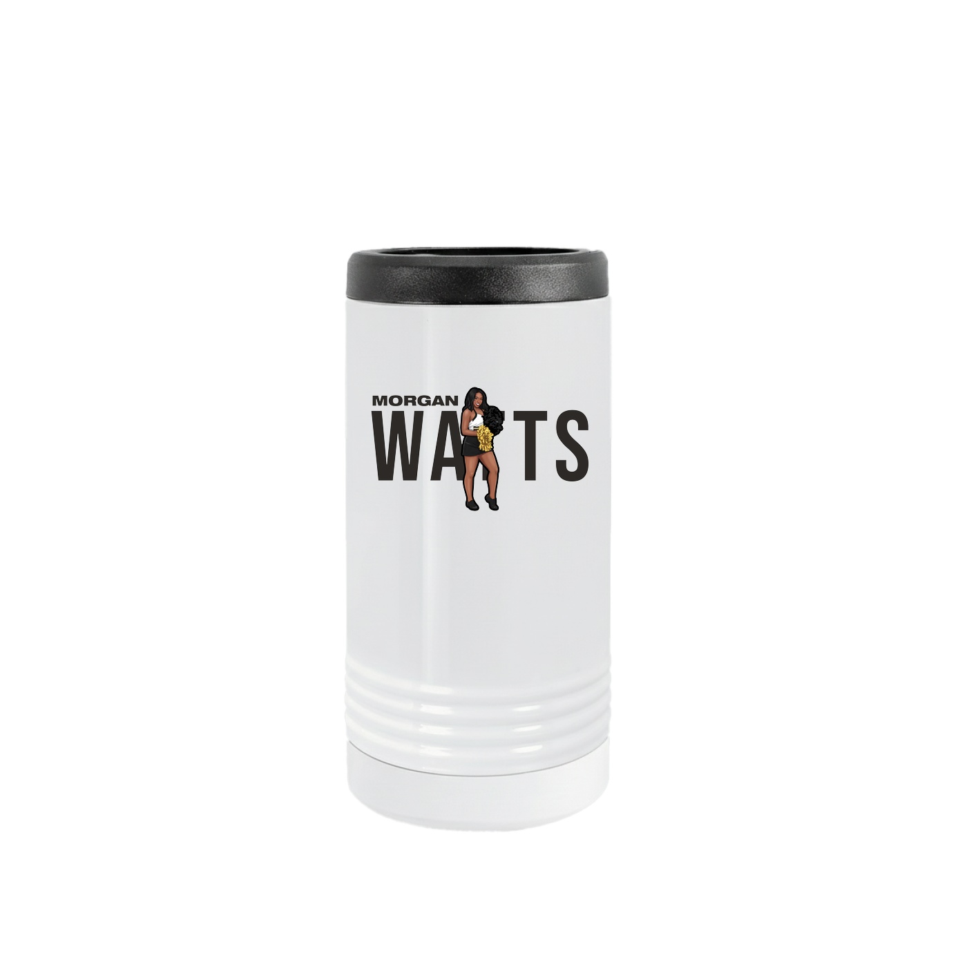 Slim Beverage Holder — Player Name in White