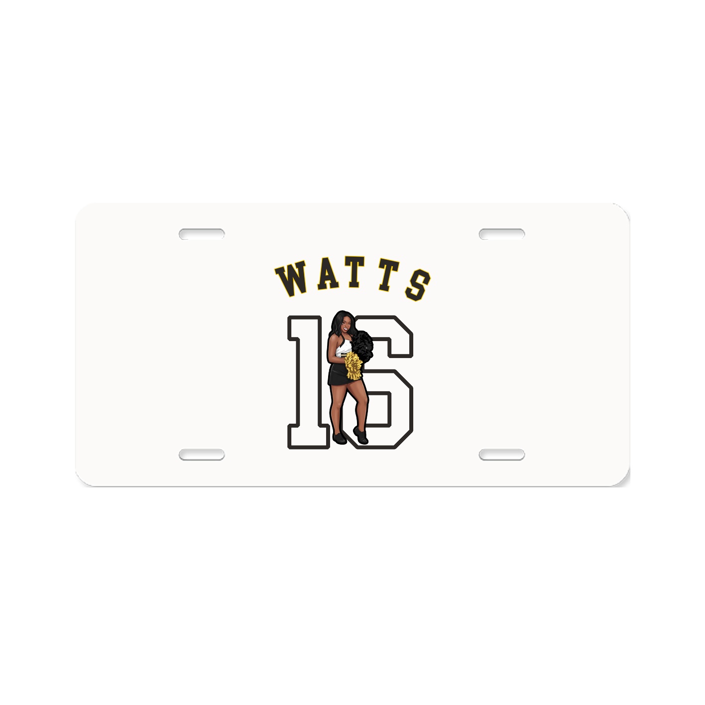 License Plate — Shirsey Arch in Classic