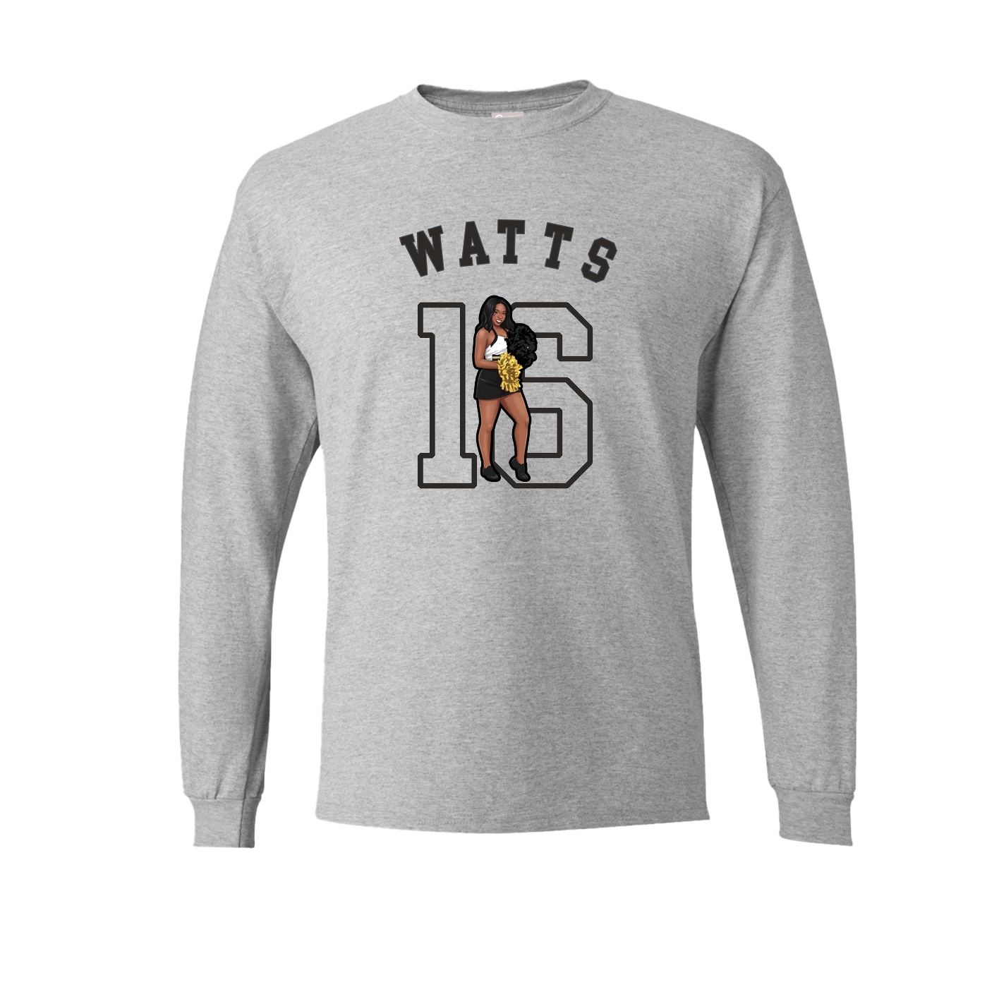 Long Sleeve Tee — Shirsey Arch in Grey