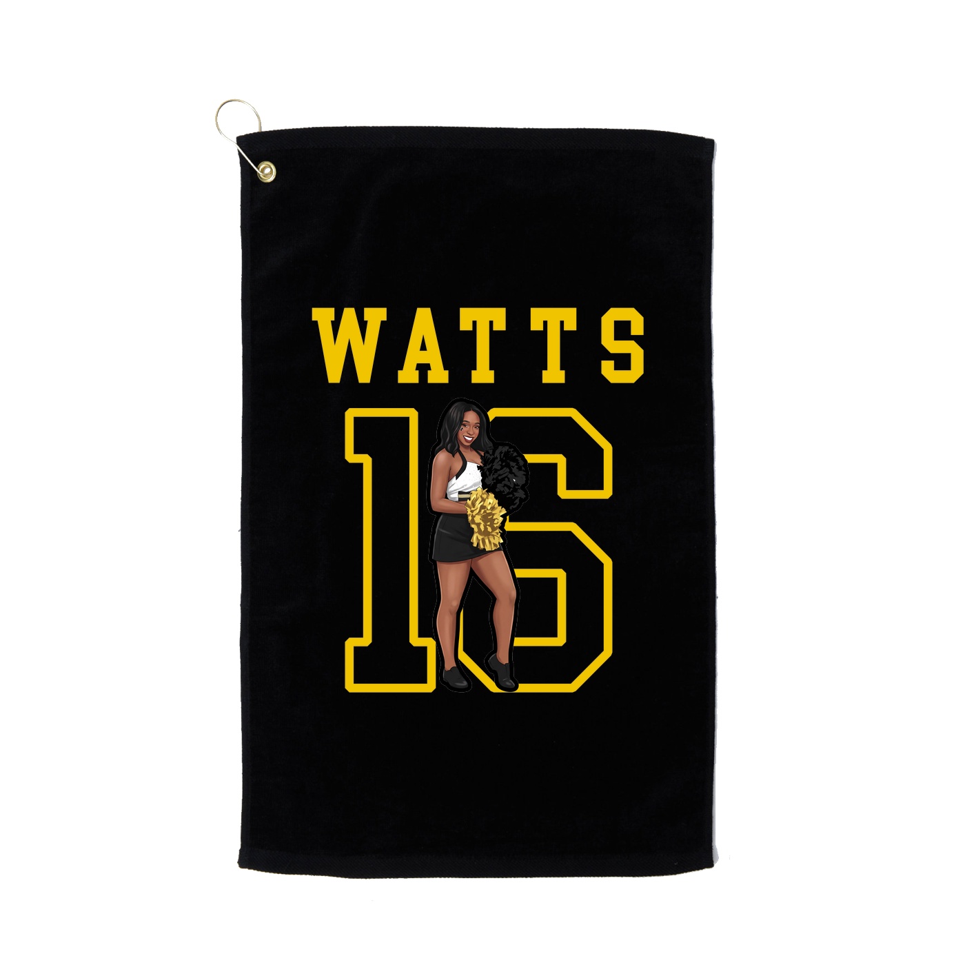 Golf Towel — Shirsey in Black