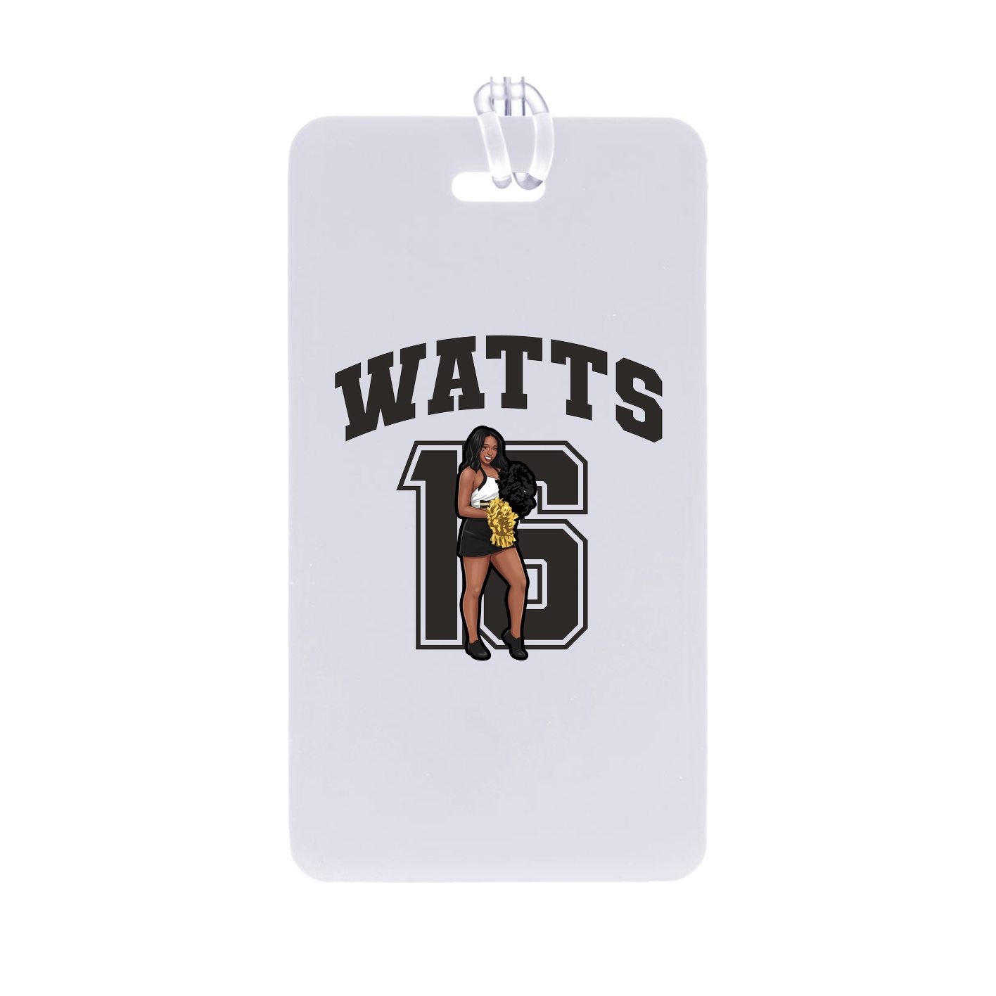 Bag Tag — Number in Classic