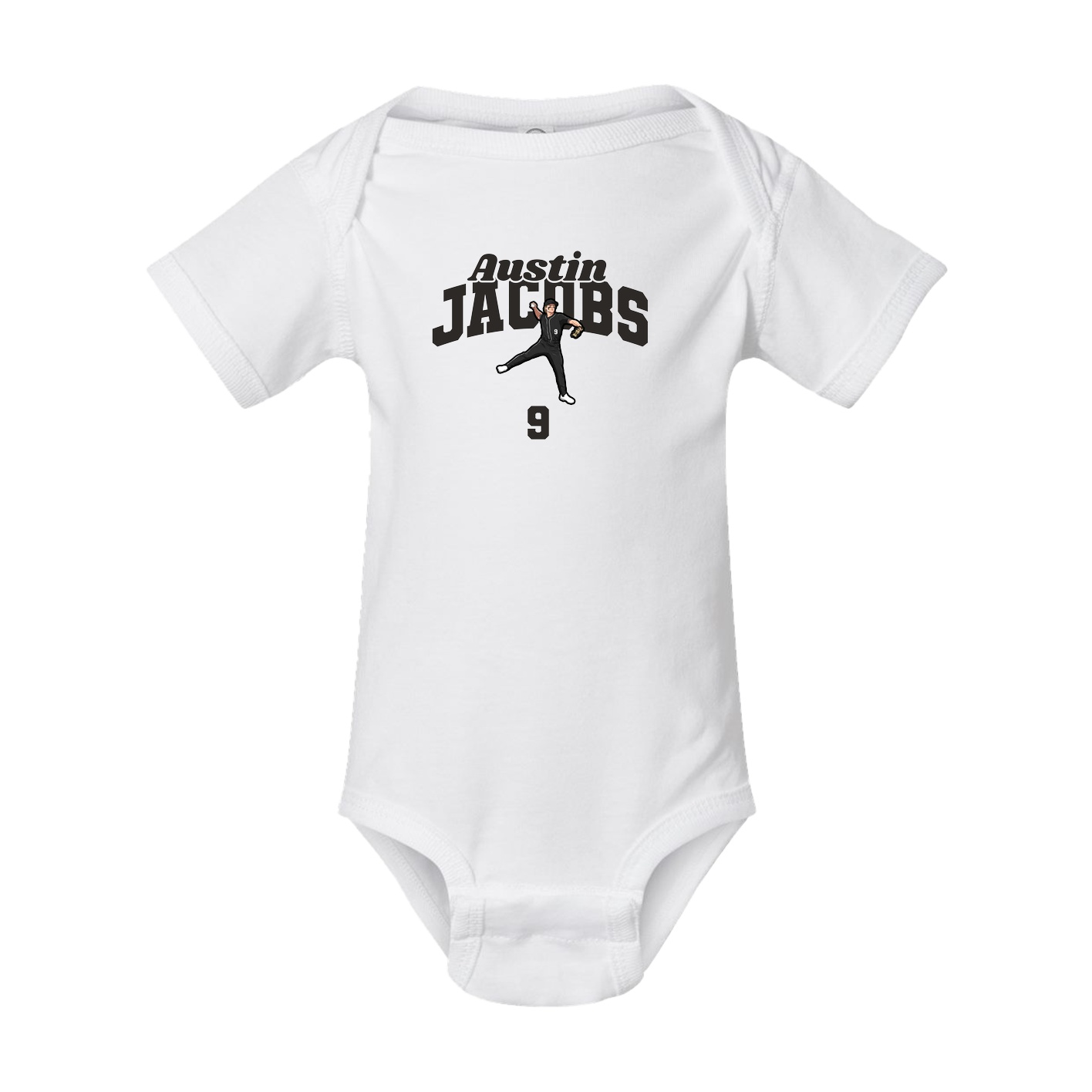 Baby Onesie — Signature Arch in White