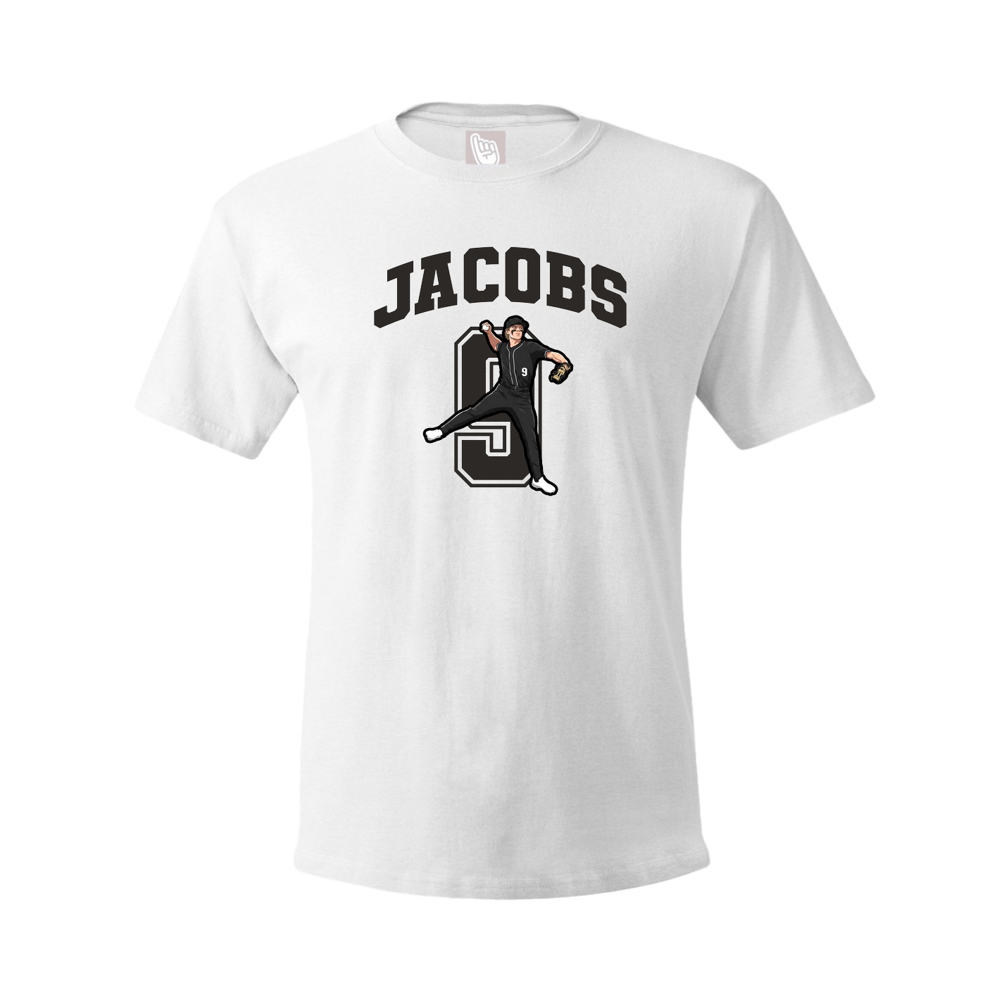 Tee — Number in White
