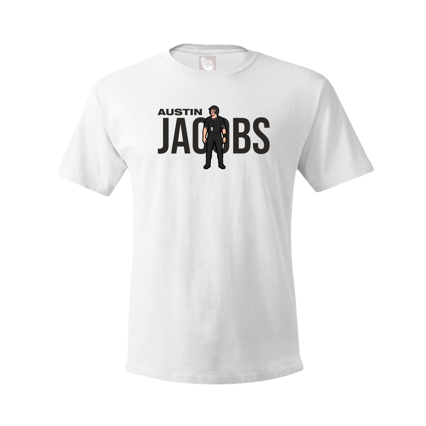 Youth Tee — Player Name in White