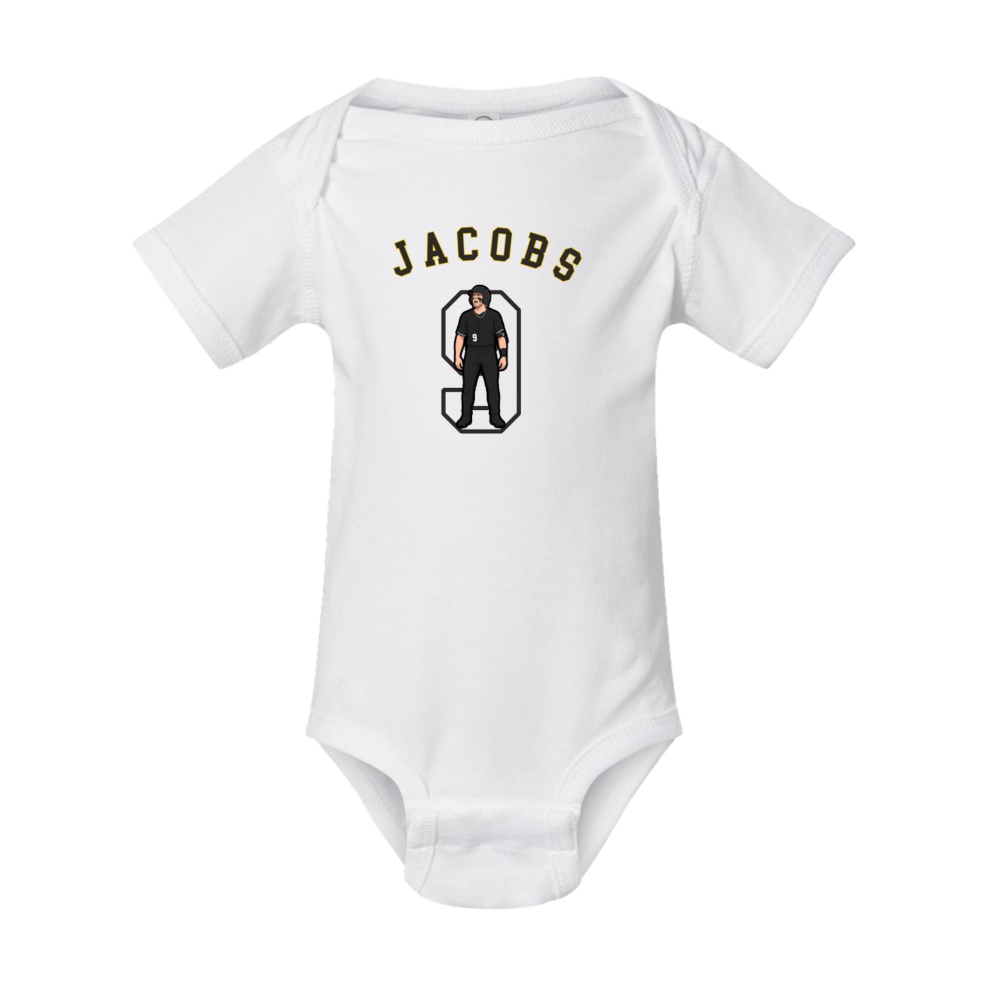 Baby Onesie — Shirsey Arch in White
