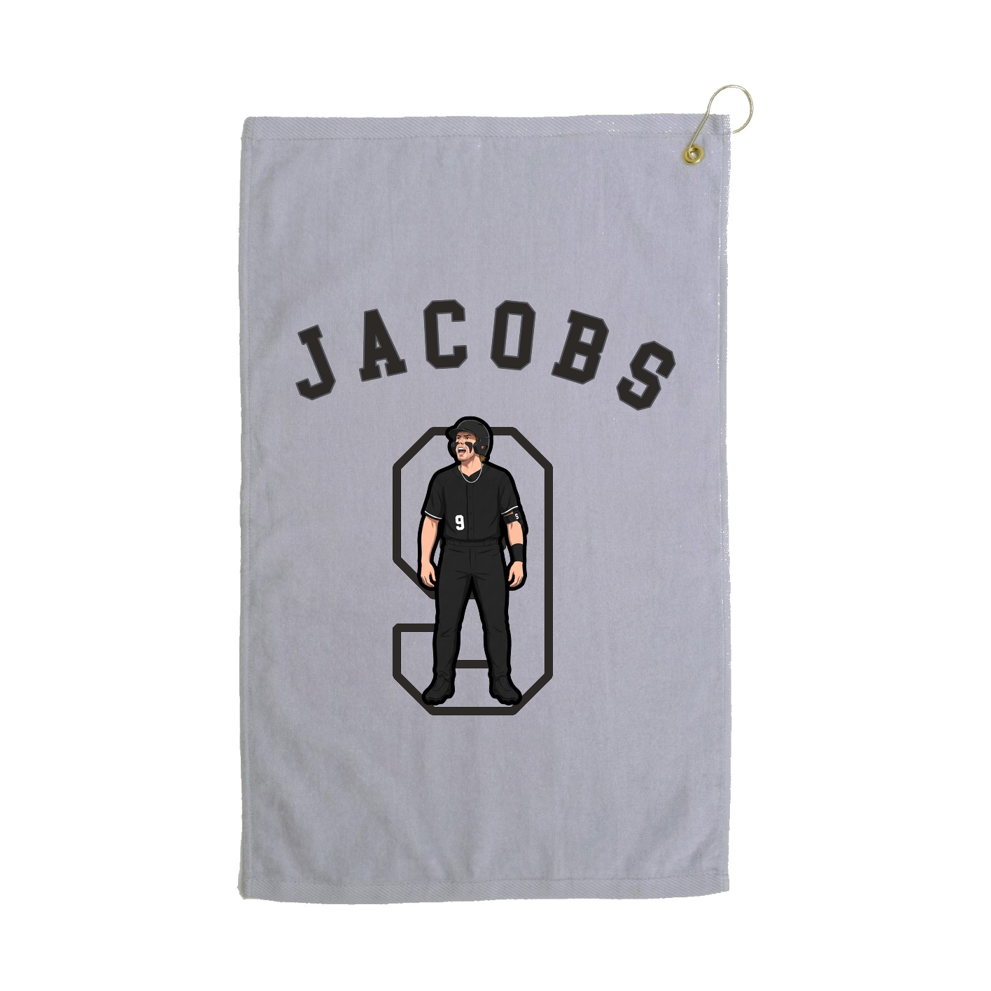 Golf Towel — Shirsey Arch in Grey