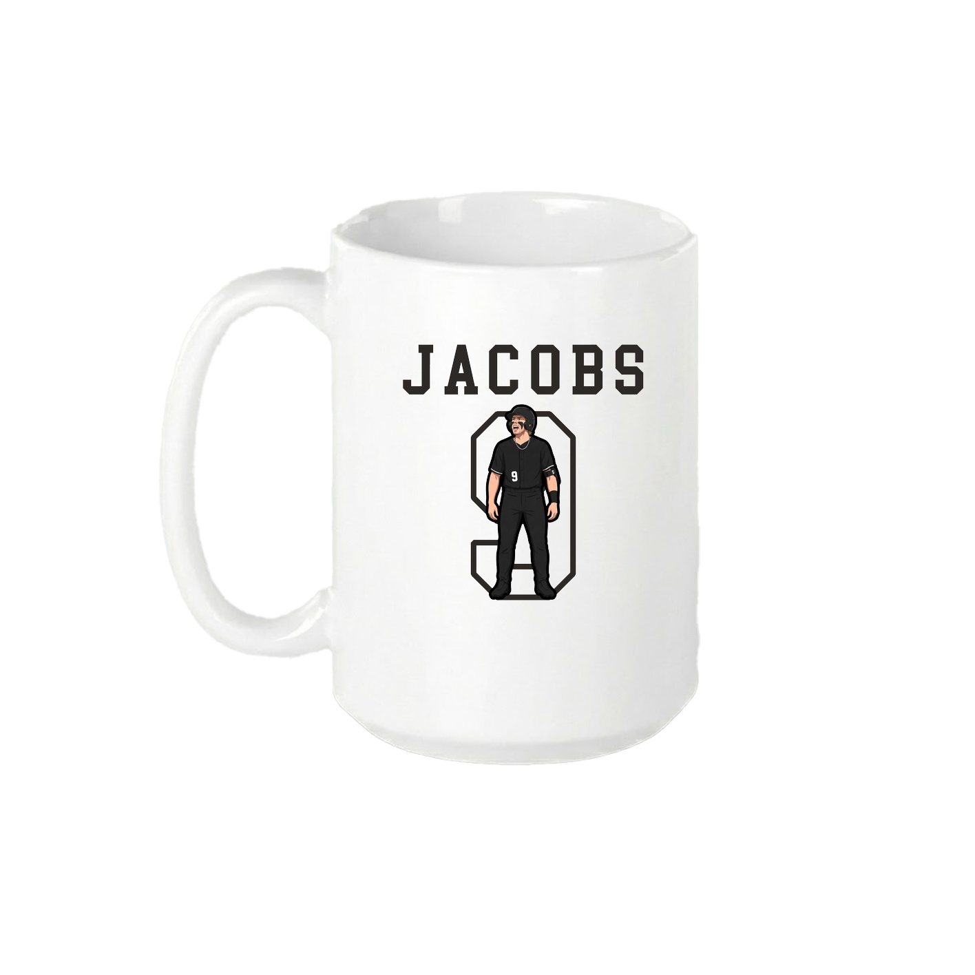 15oz Coffee Mug — Shirsey in White