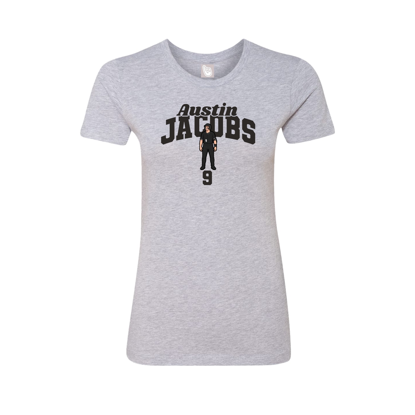 Womens Tee — Signature Arch in Grey