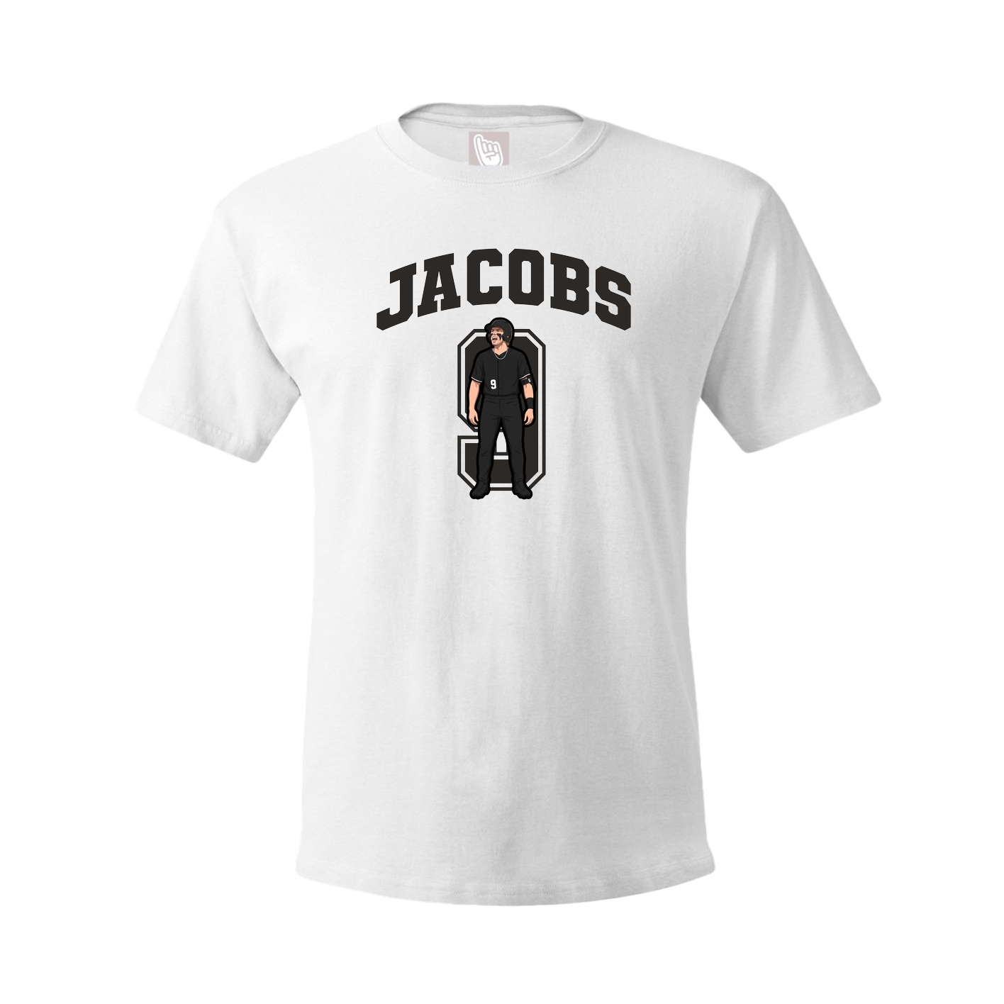 Tee — Number in White
