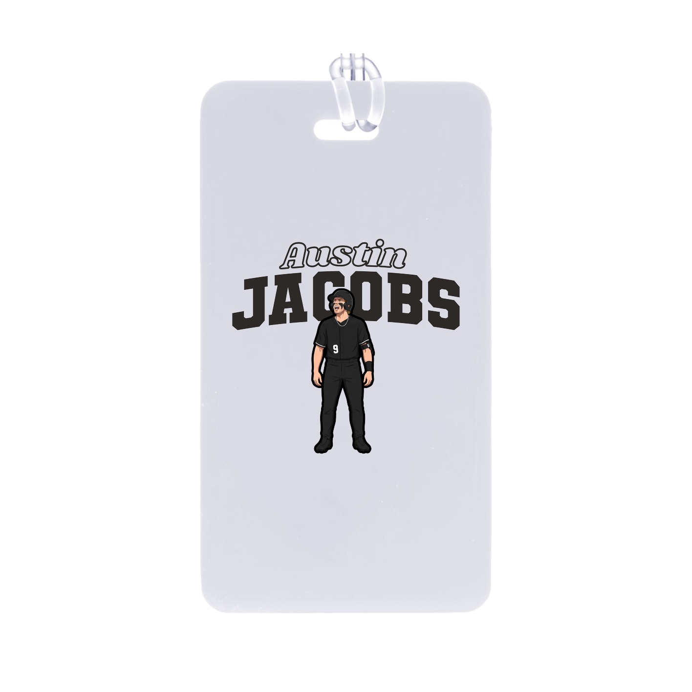 Bag Tag — Name Arch in Classic