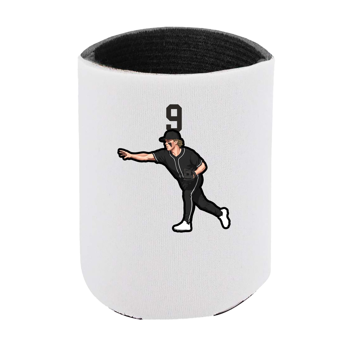 Can Holder — Number Top in White