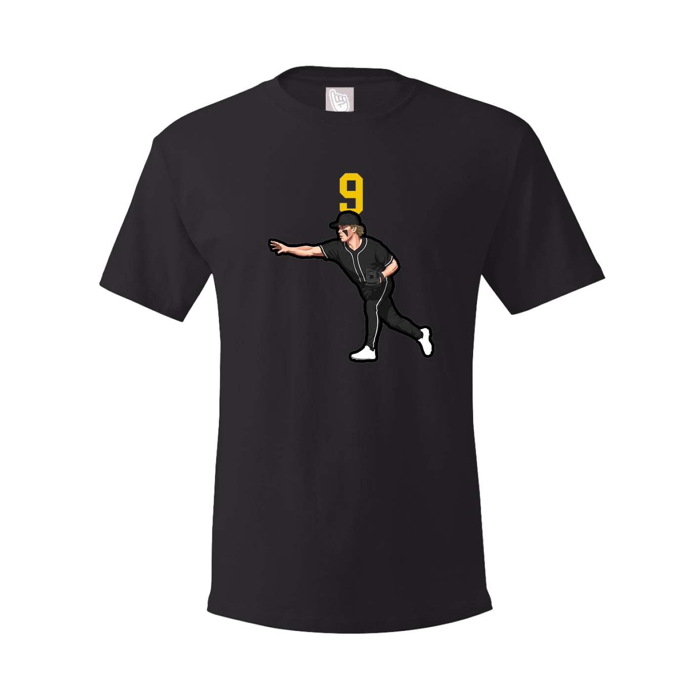 Tee — Number Top in Black