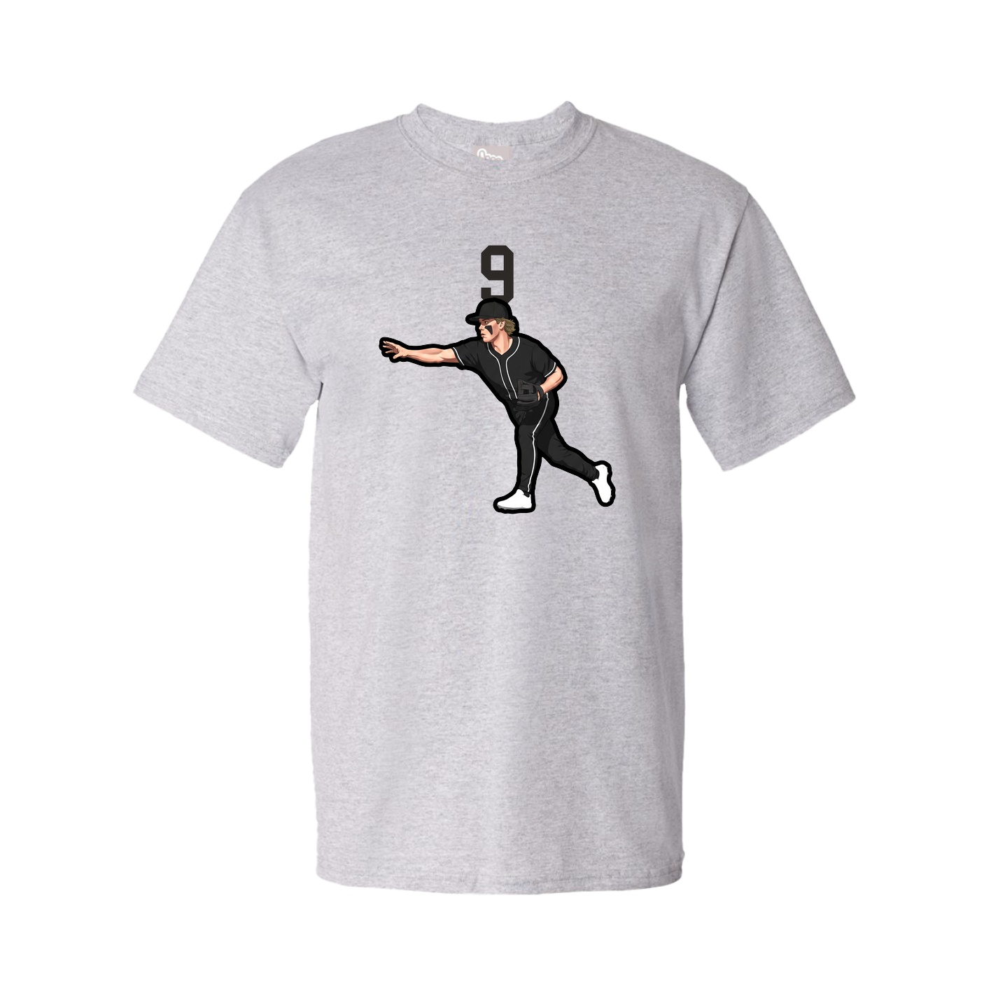Tee — Number Top in Grey
