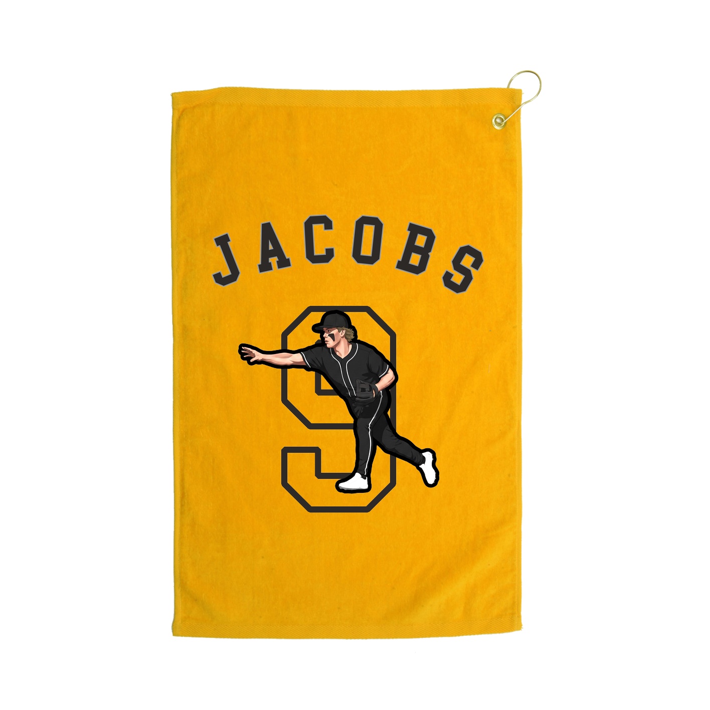 Golf Towel — Shirsey Arch in Gold