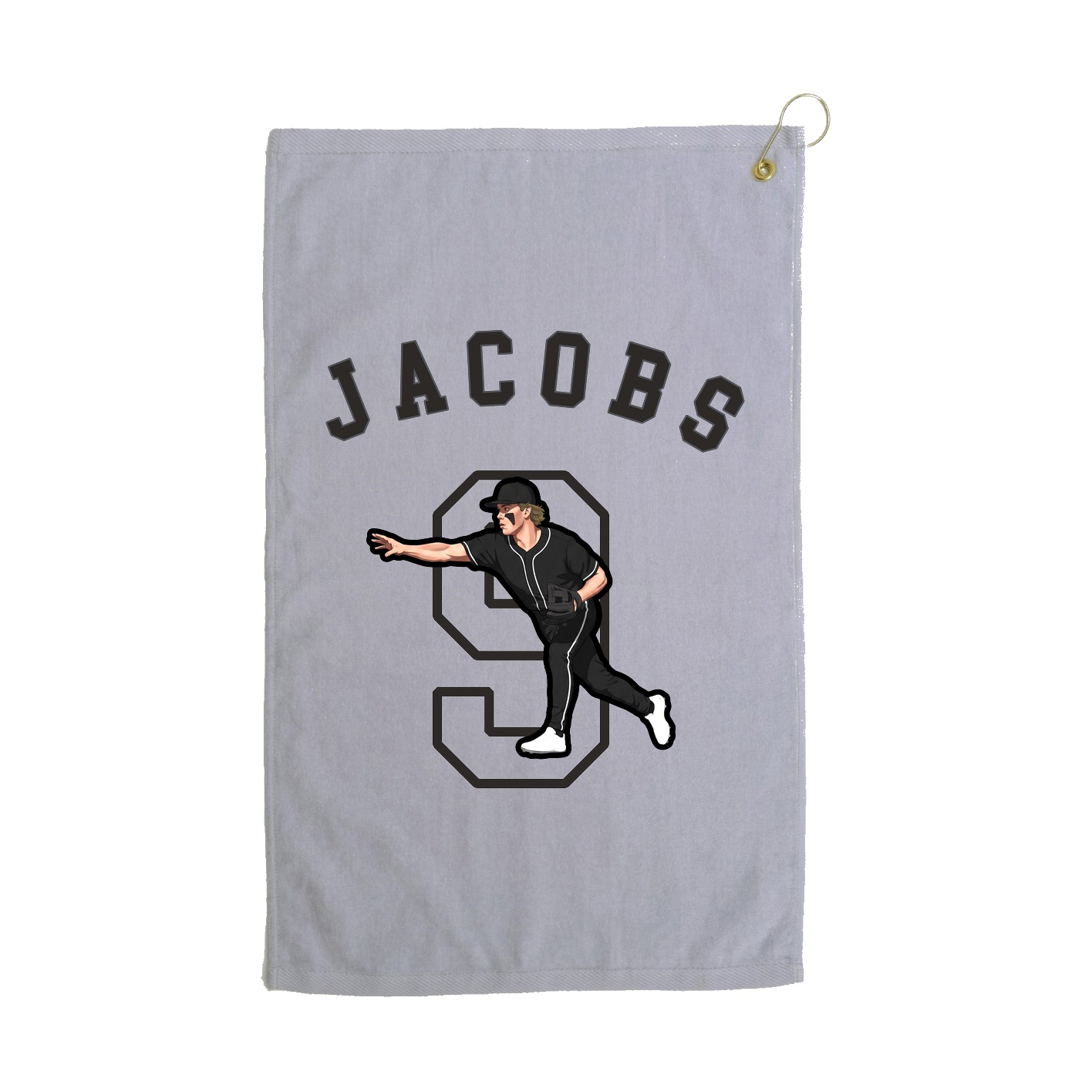 Golf Towel — Shirsey Arch in Grey