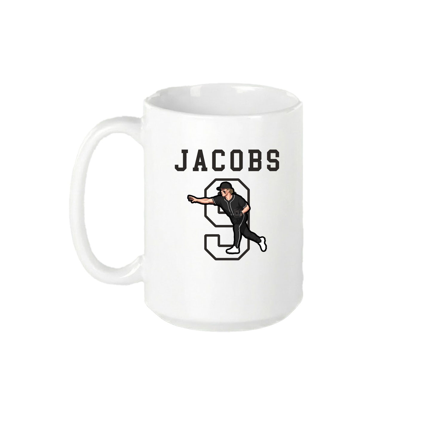15oz Coffee Mug — Shirsey in White