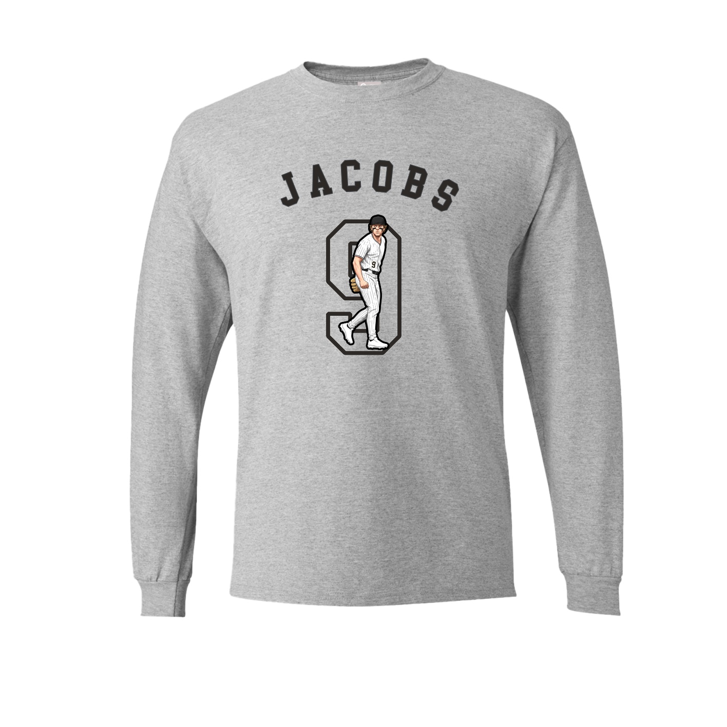 Long Sleeve Tee — Shirsey Arch in Grey