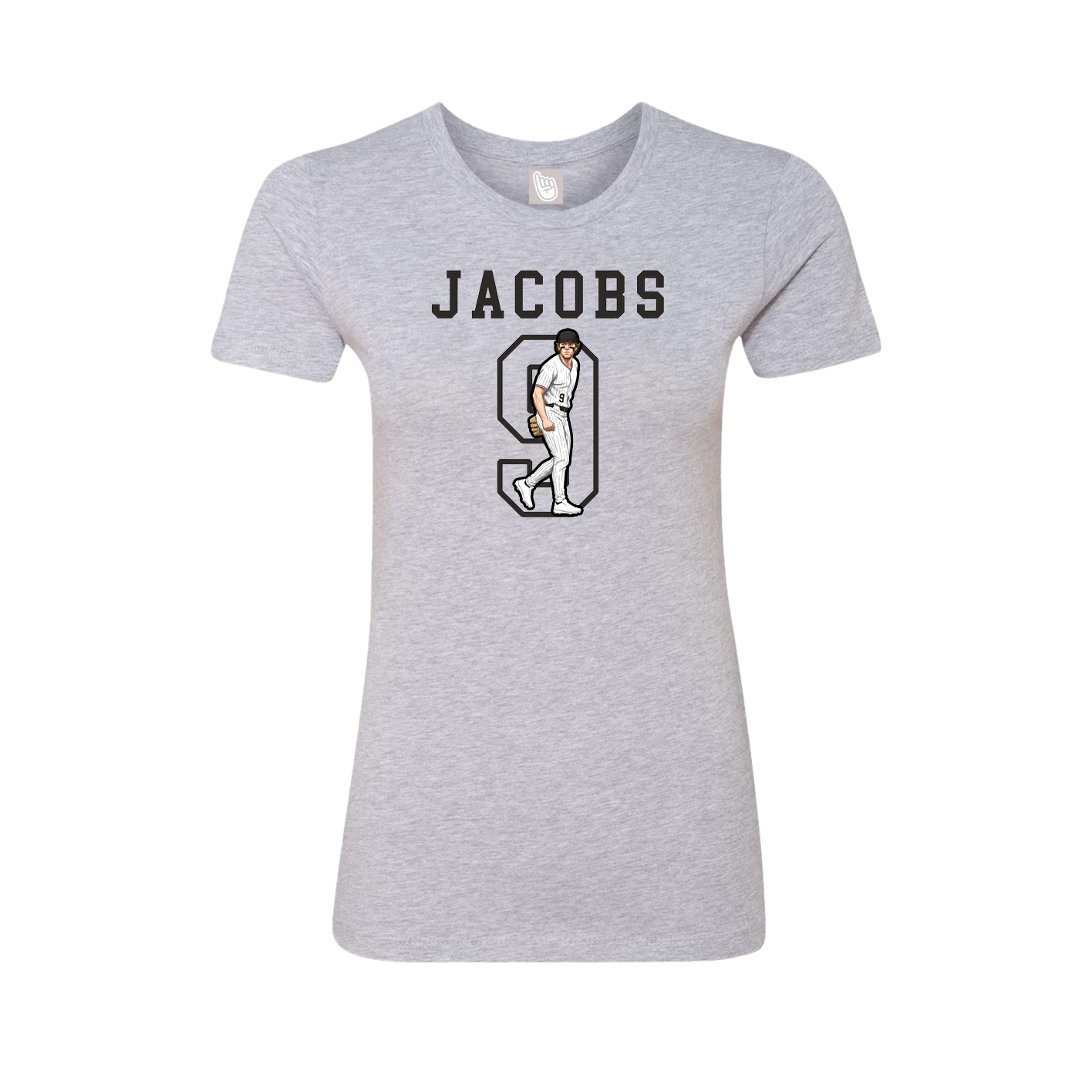 Fitted Women's Tee — Shirsey in Grey