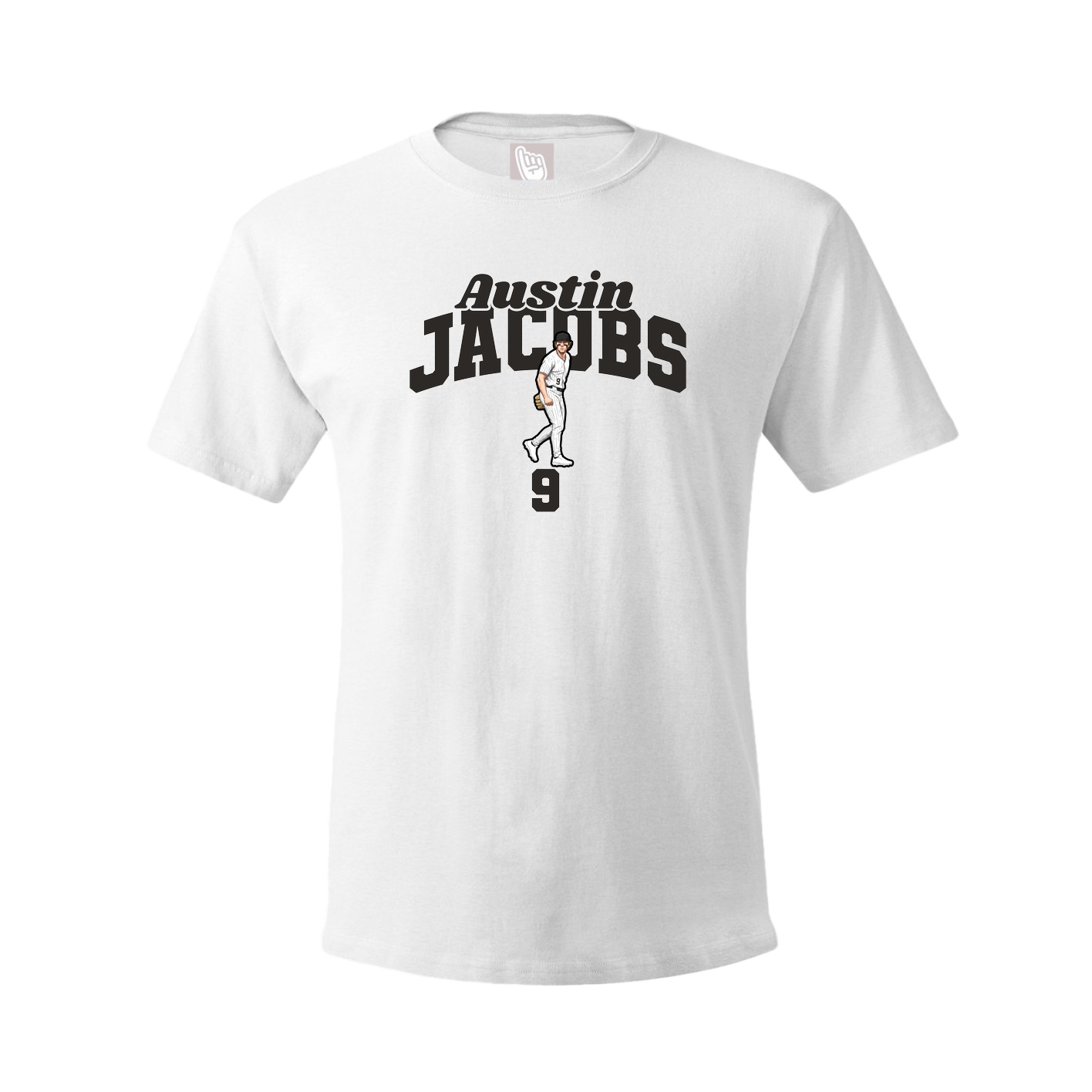 Youth Tee — Signature Arch in White