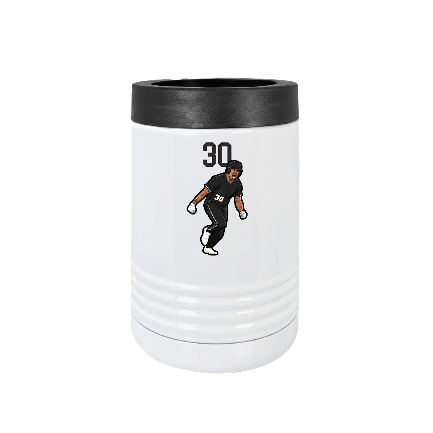 Beverage Holder — Number Top in White