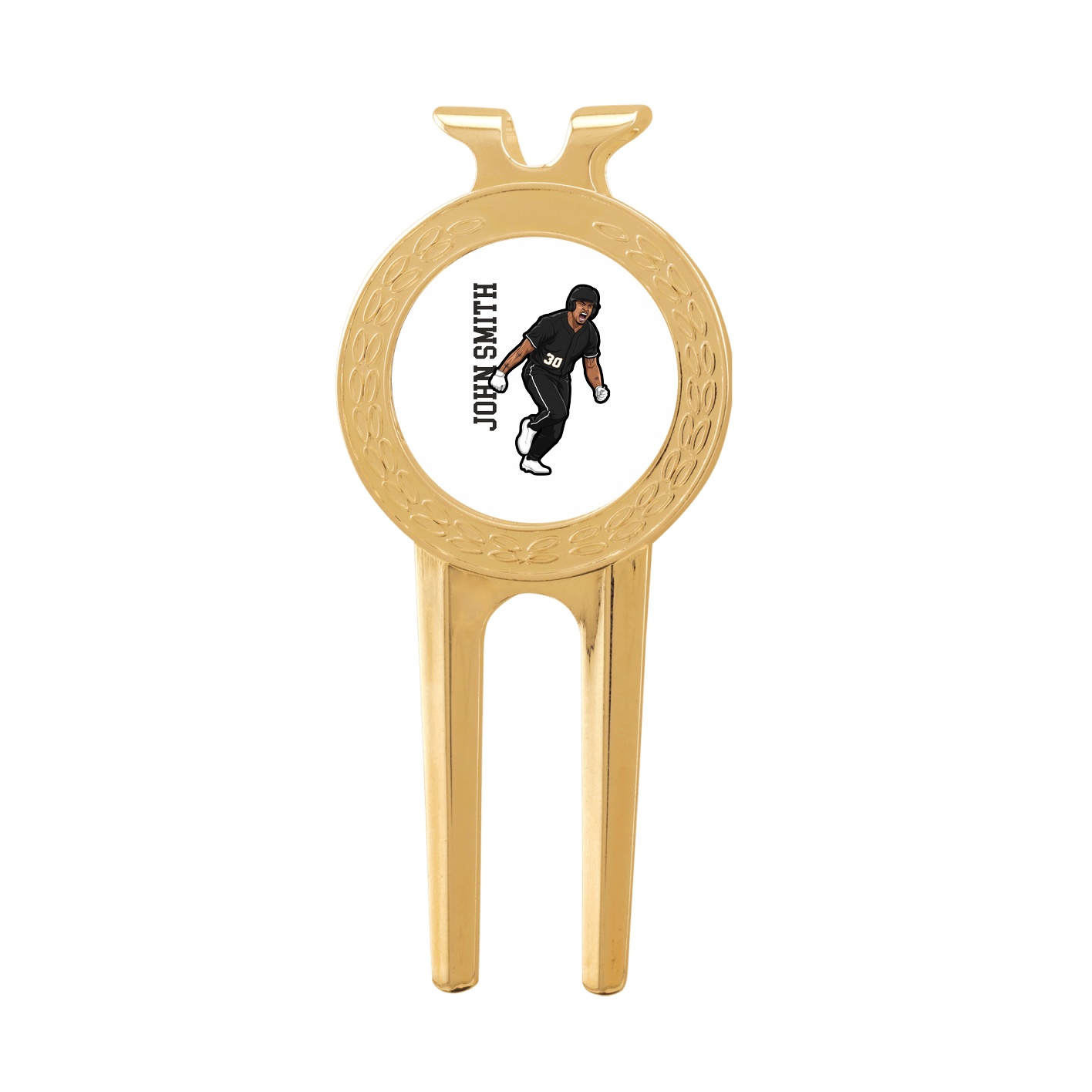 Divot Tool with Ball Marker — Name Vertical in Classic