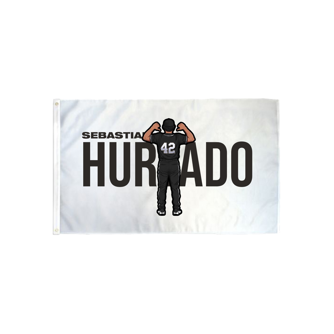 3x5 Flag — Player Name in Classic