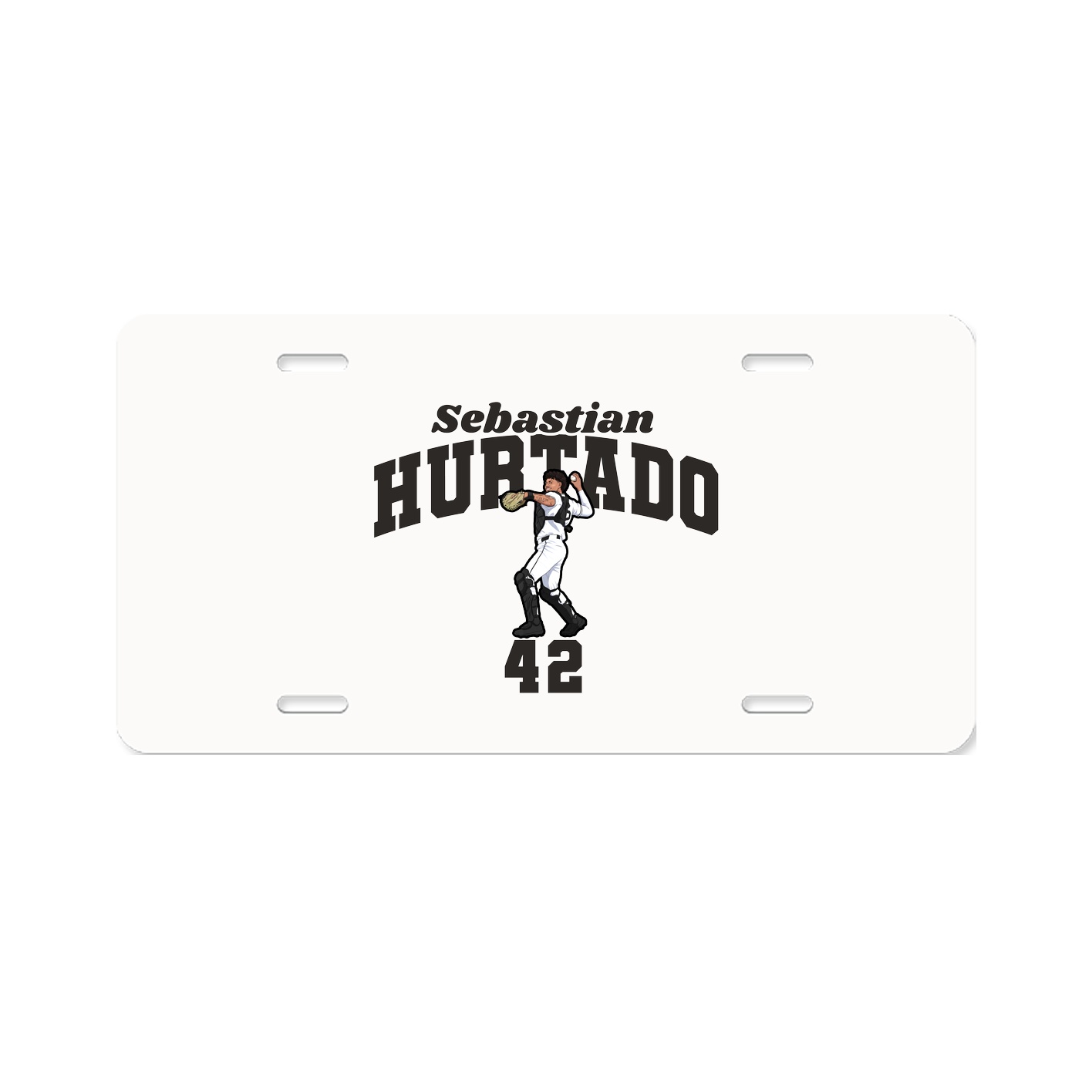 License Plate — Signature Arch in Classic