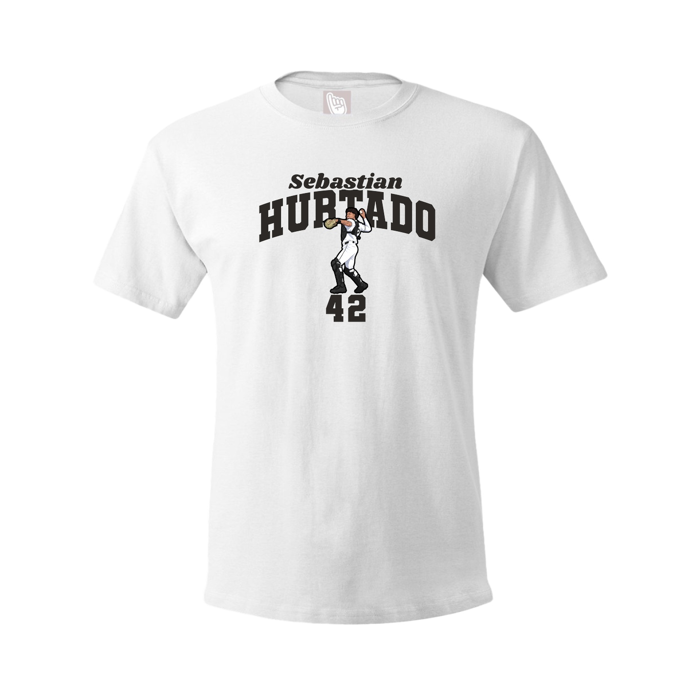 Youth Tee — Signature Arch in White