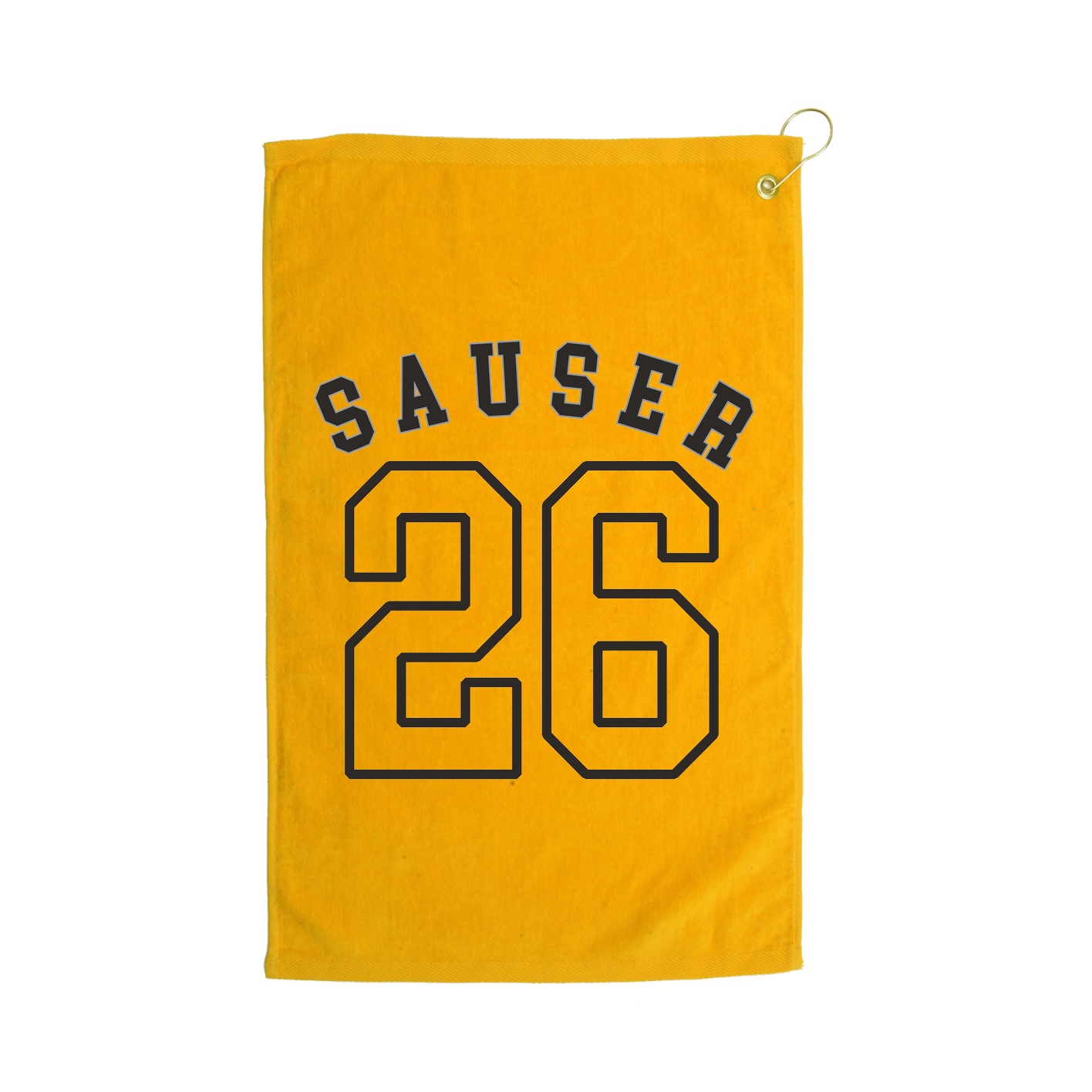 Golf Towel — Shirsey Arch in Gold