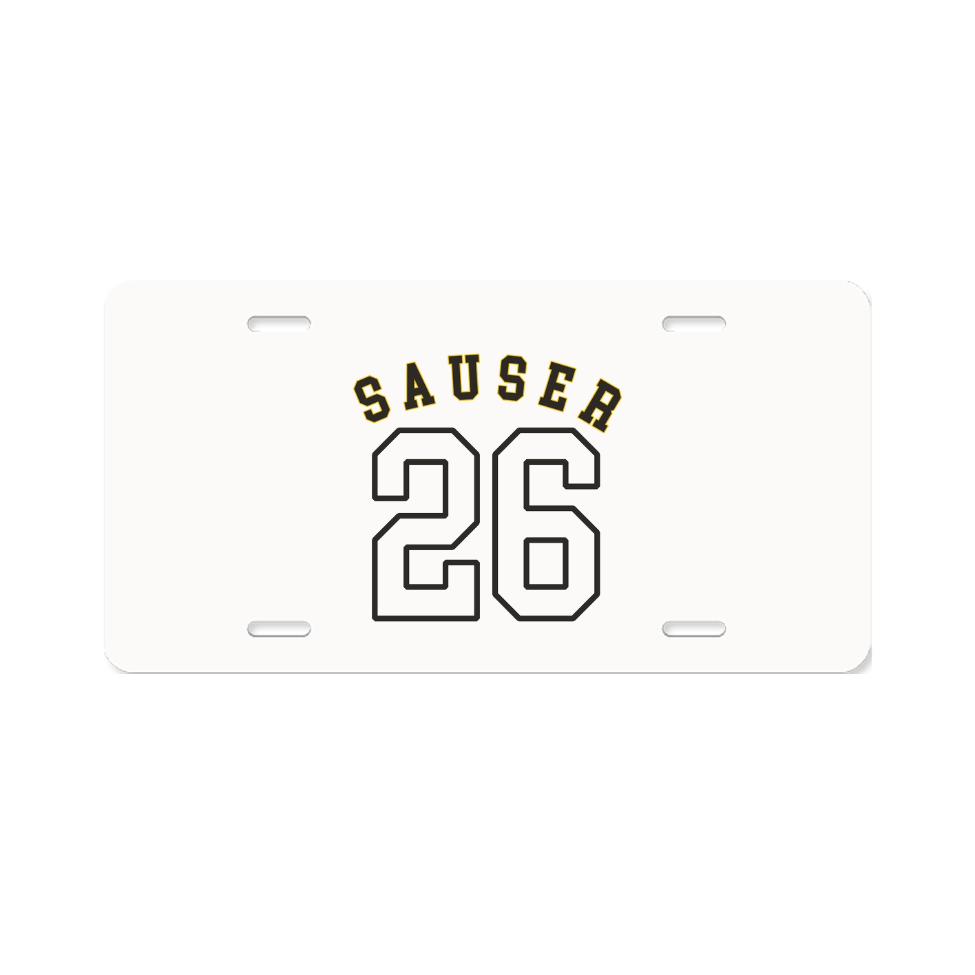 License Plate — Shirsey Arch in Classic