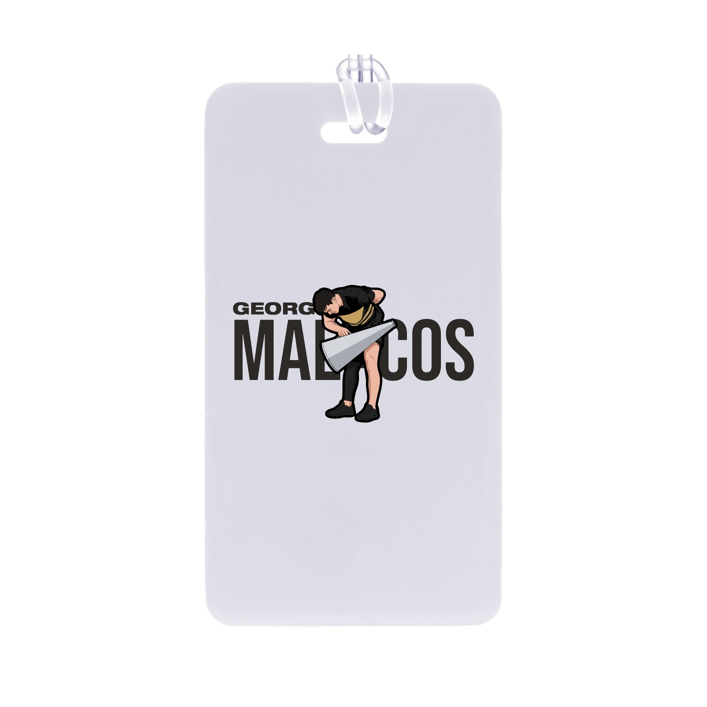 Bag Tag — Player Name in Classic