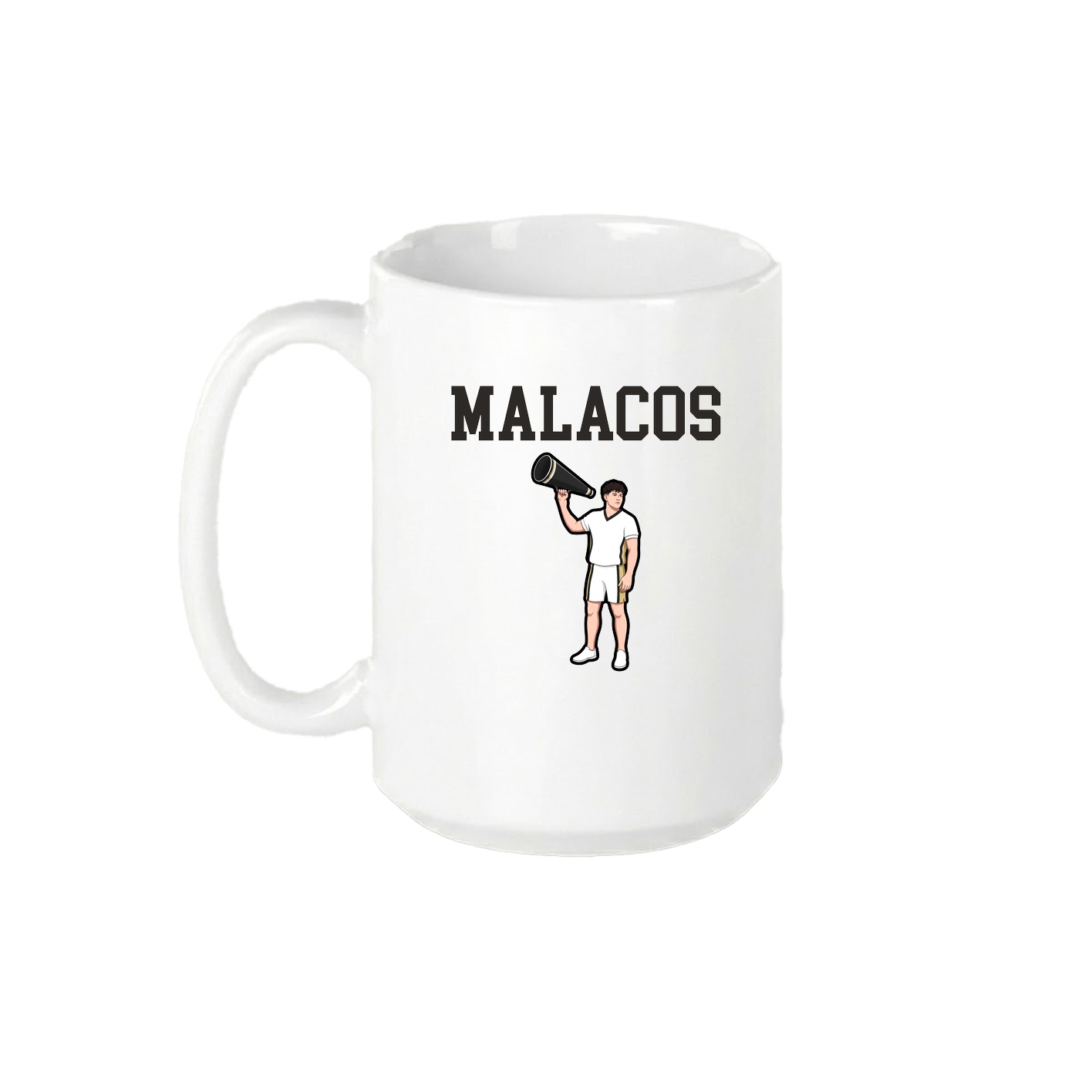 15oz Coffee Mug — Shirsey in White