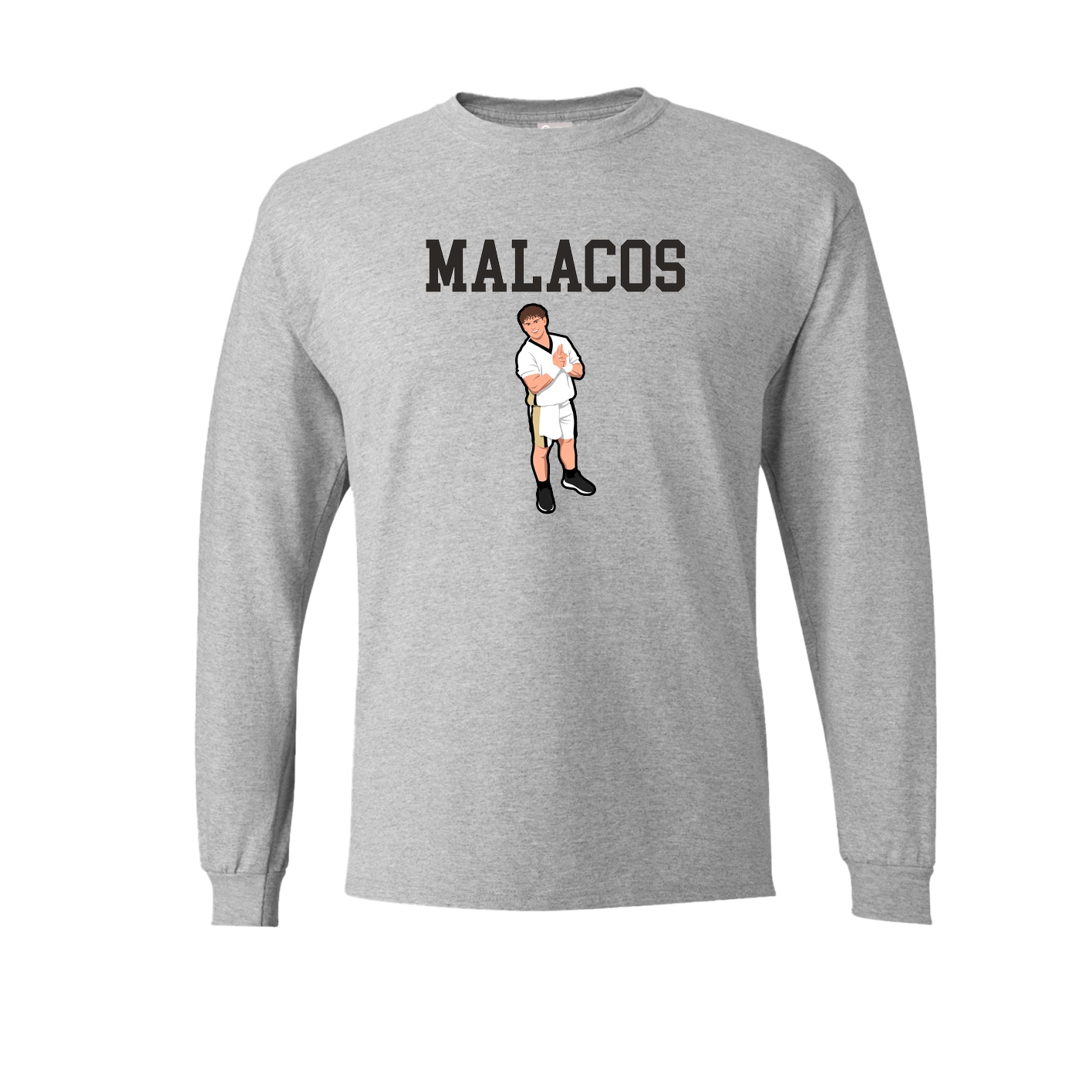 Long Sleeve Tee — Shirsey in Grey