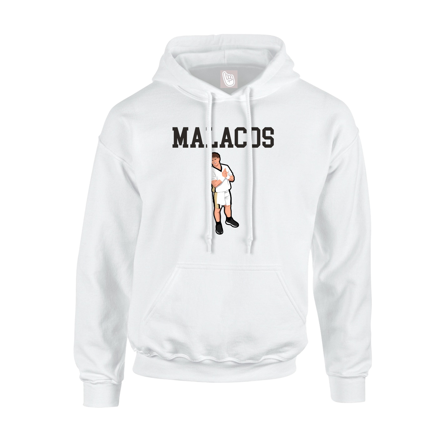 Hoodie — Shirsey in White