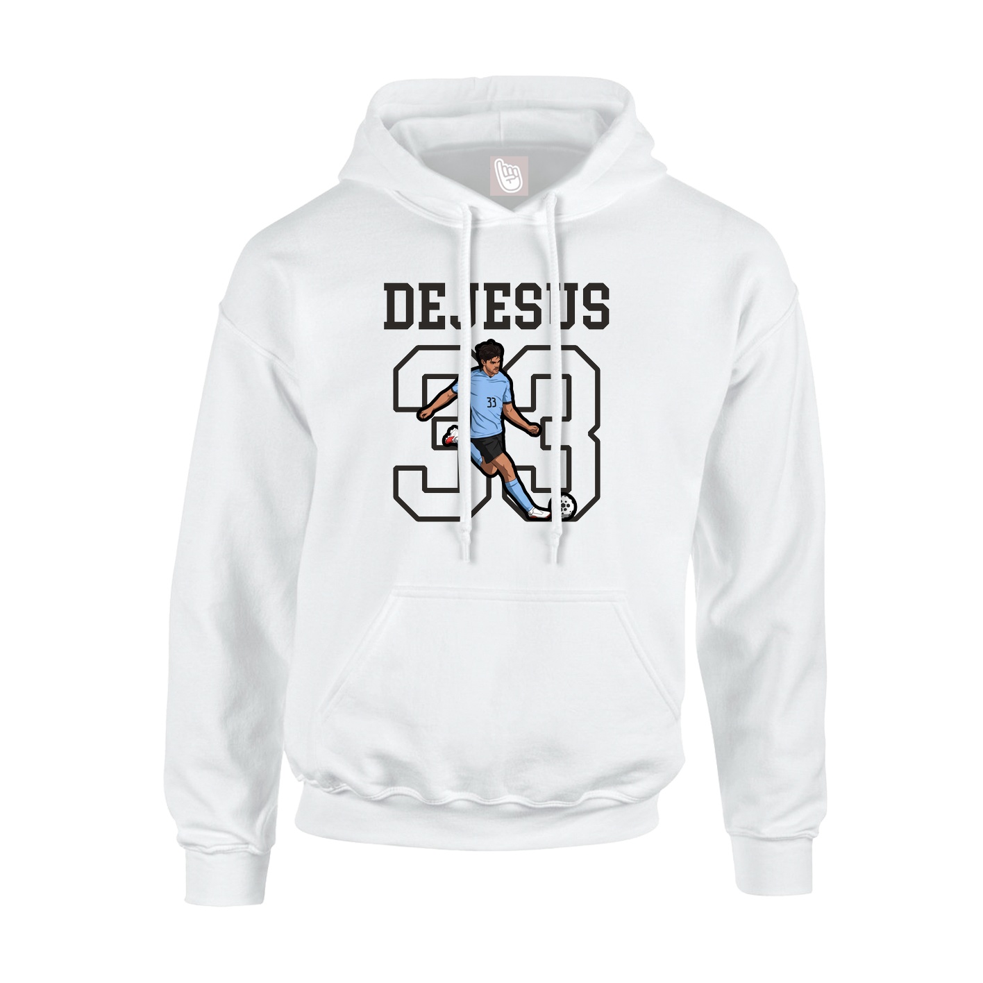 Hoodie — Shirsey in White