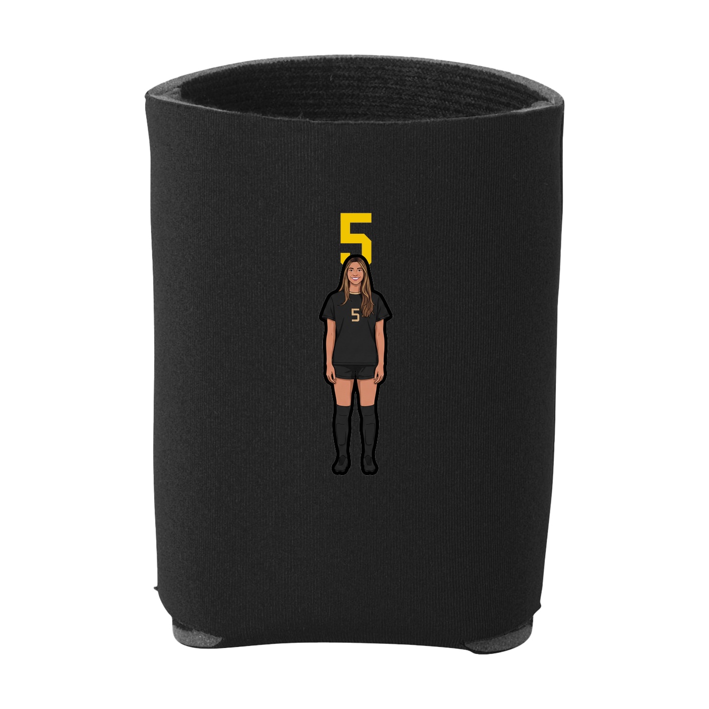 Can Holder — Number Top in Black