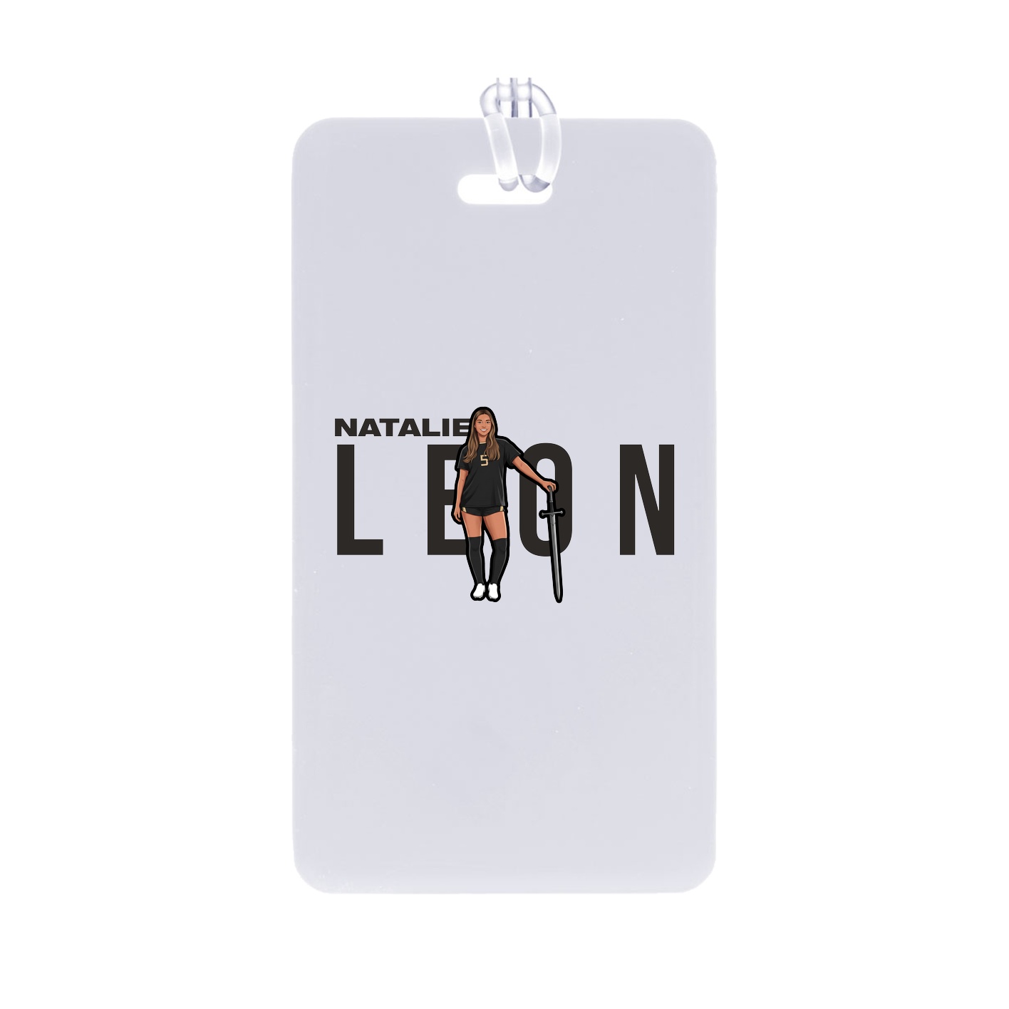 Bag Tag — Player Name in Classic