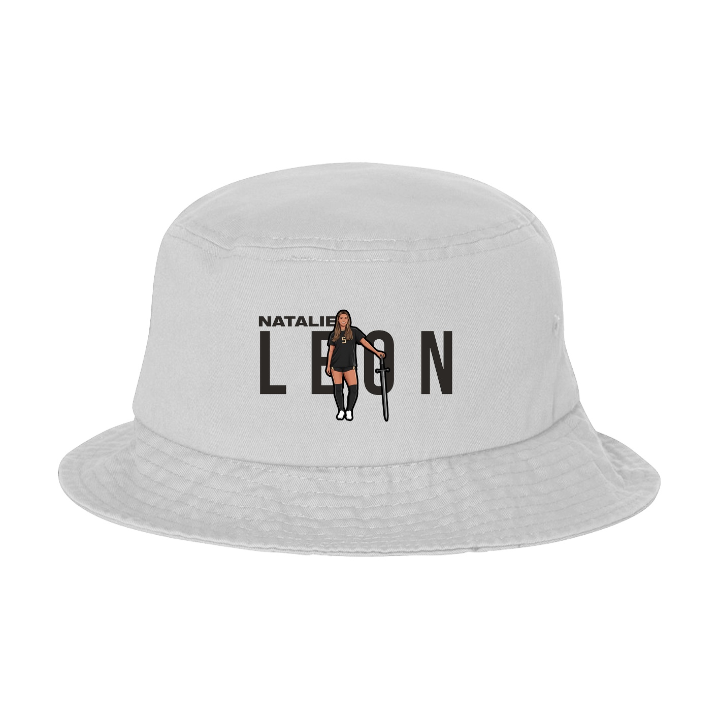 Bucket Cap — Player Name in White