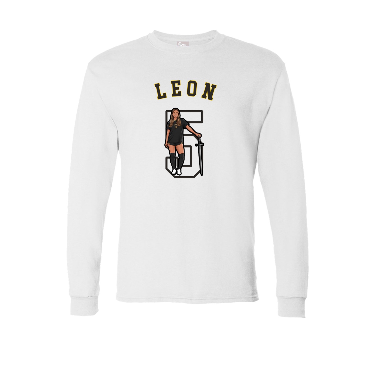 Long Sleeve Tee — Shirsey Arch in White