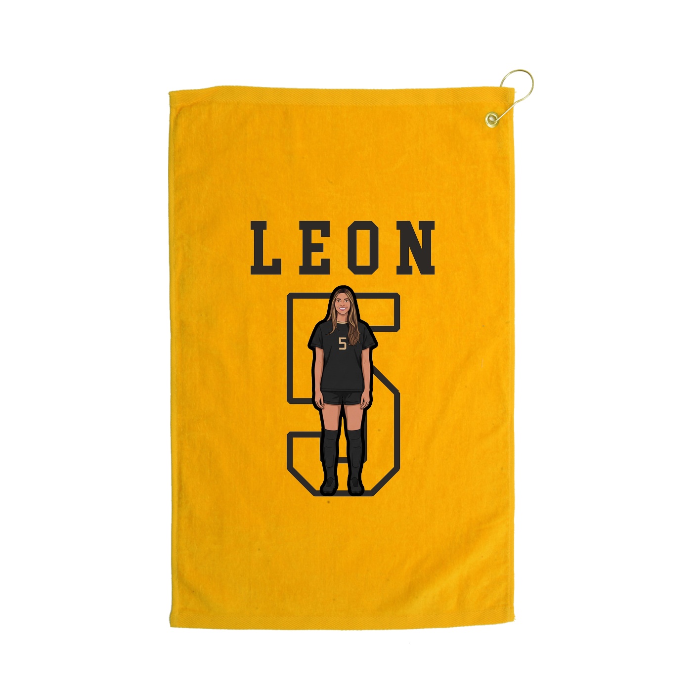 Golf Towel — Shirsey in Gold