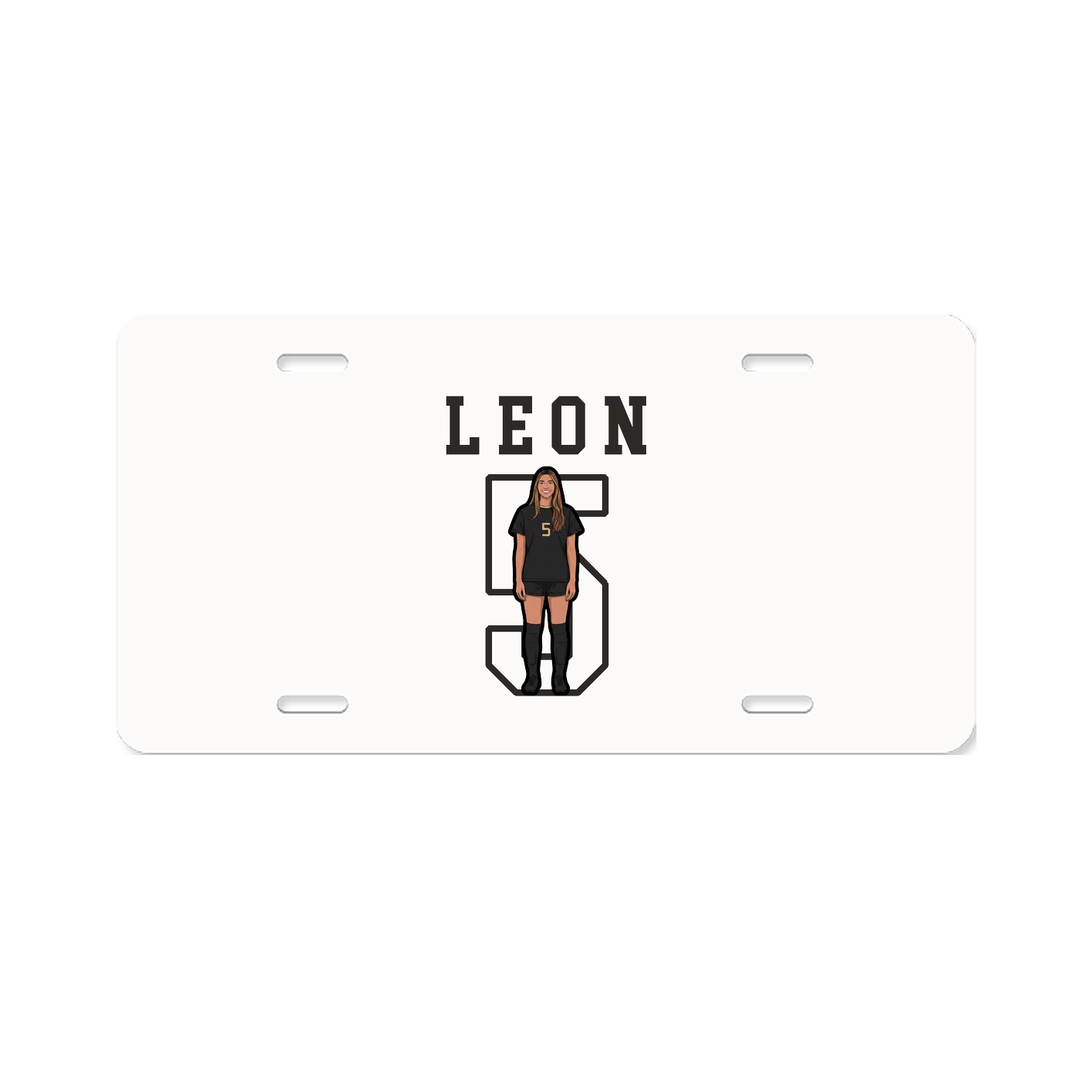 License Plate — Shirsey in Classic